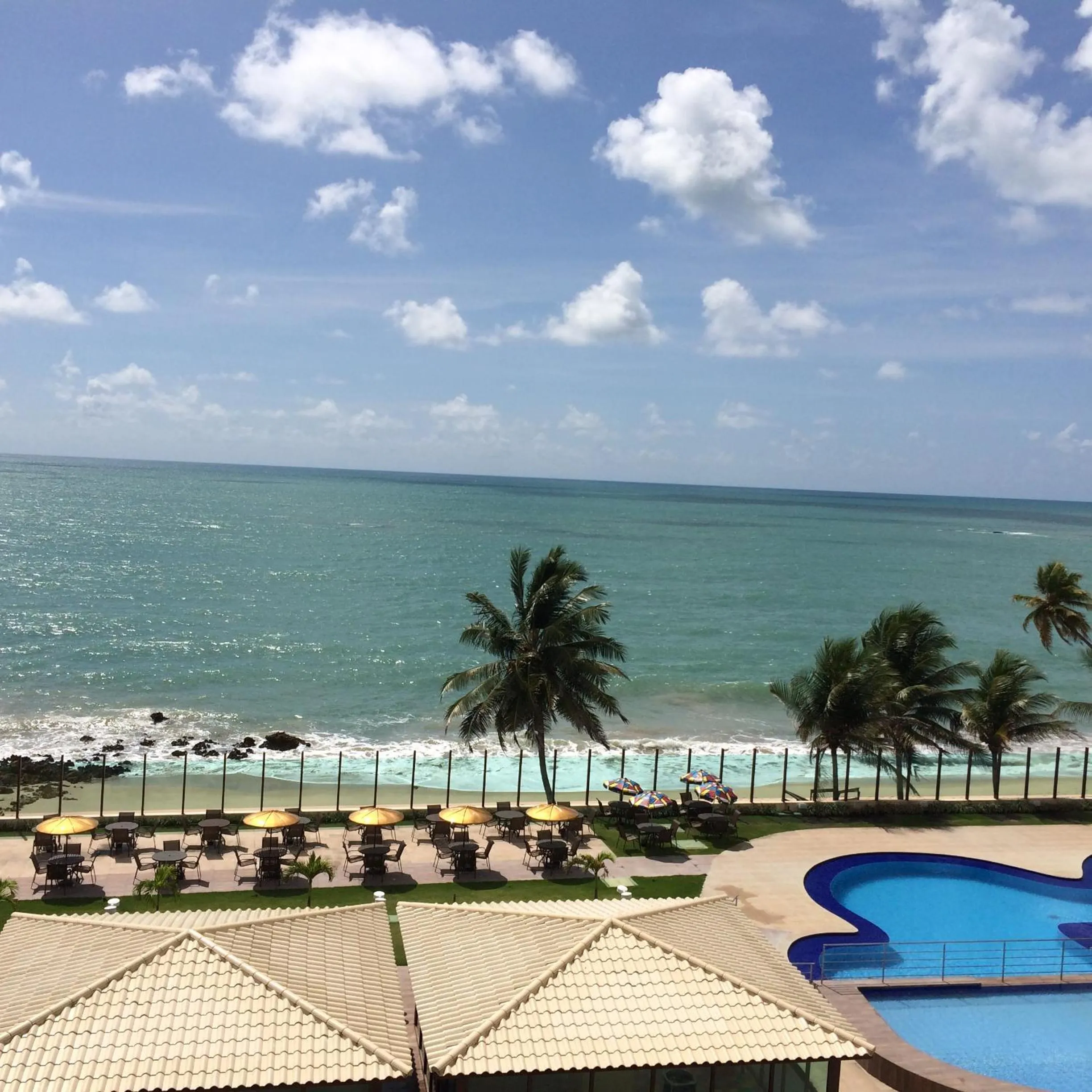 Sea view in Tabatinga Residence Apart Hotel