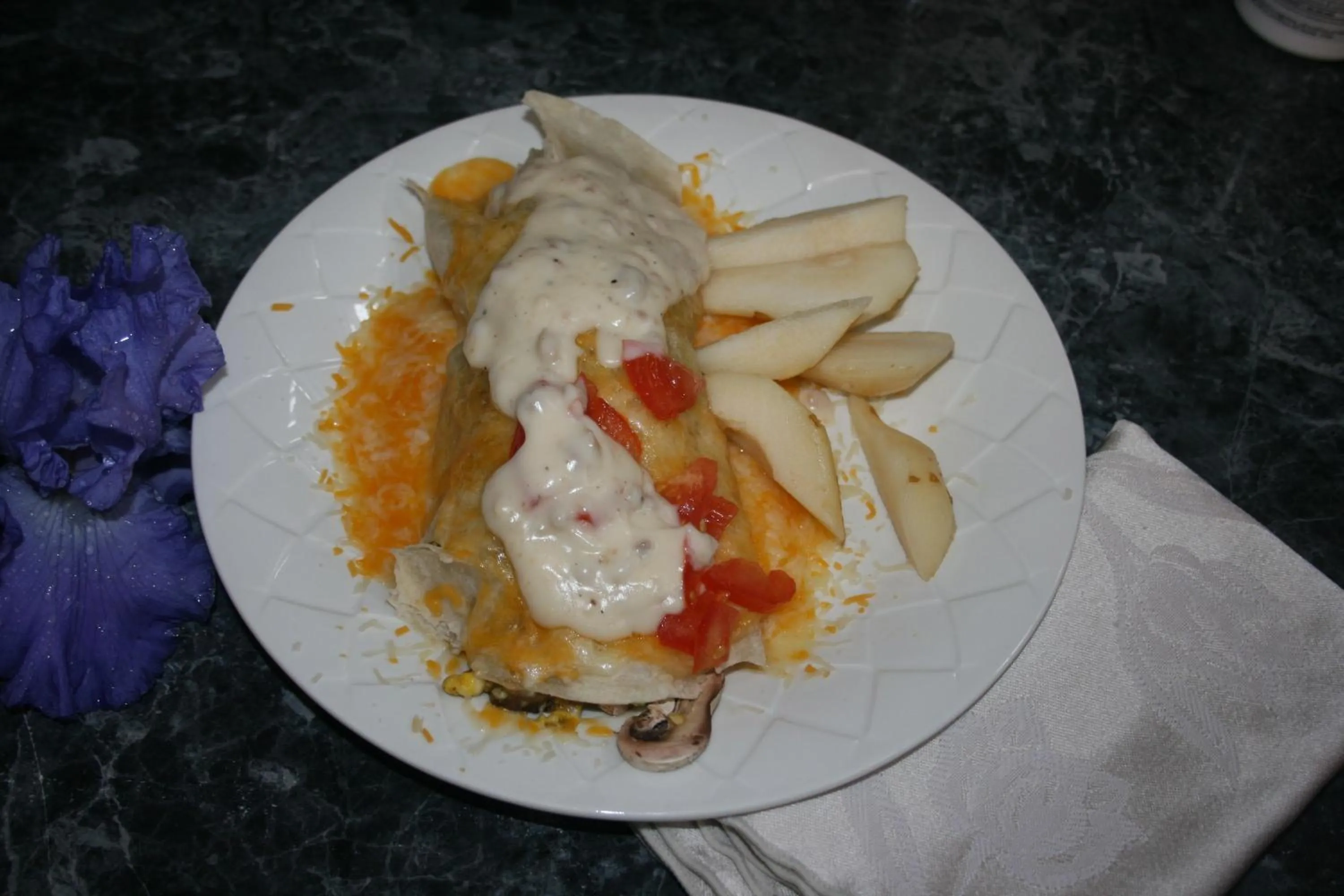 Breakfast in Dreamcatcher Bed and Breakfast