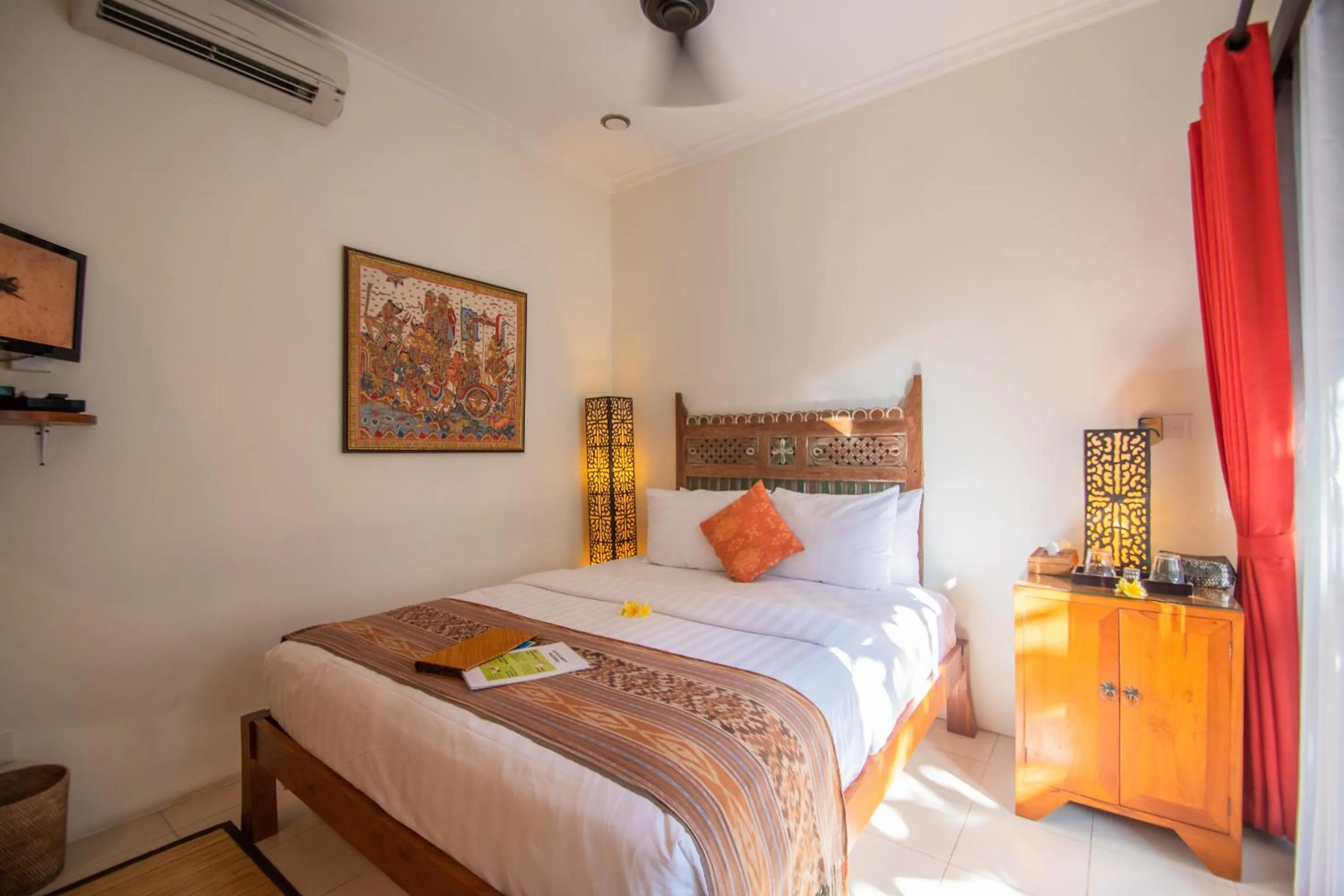 Bed in Kembali Lagi Guest House