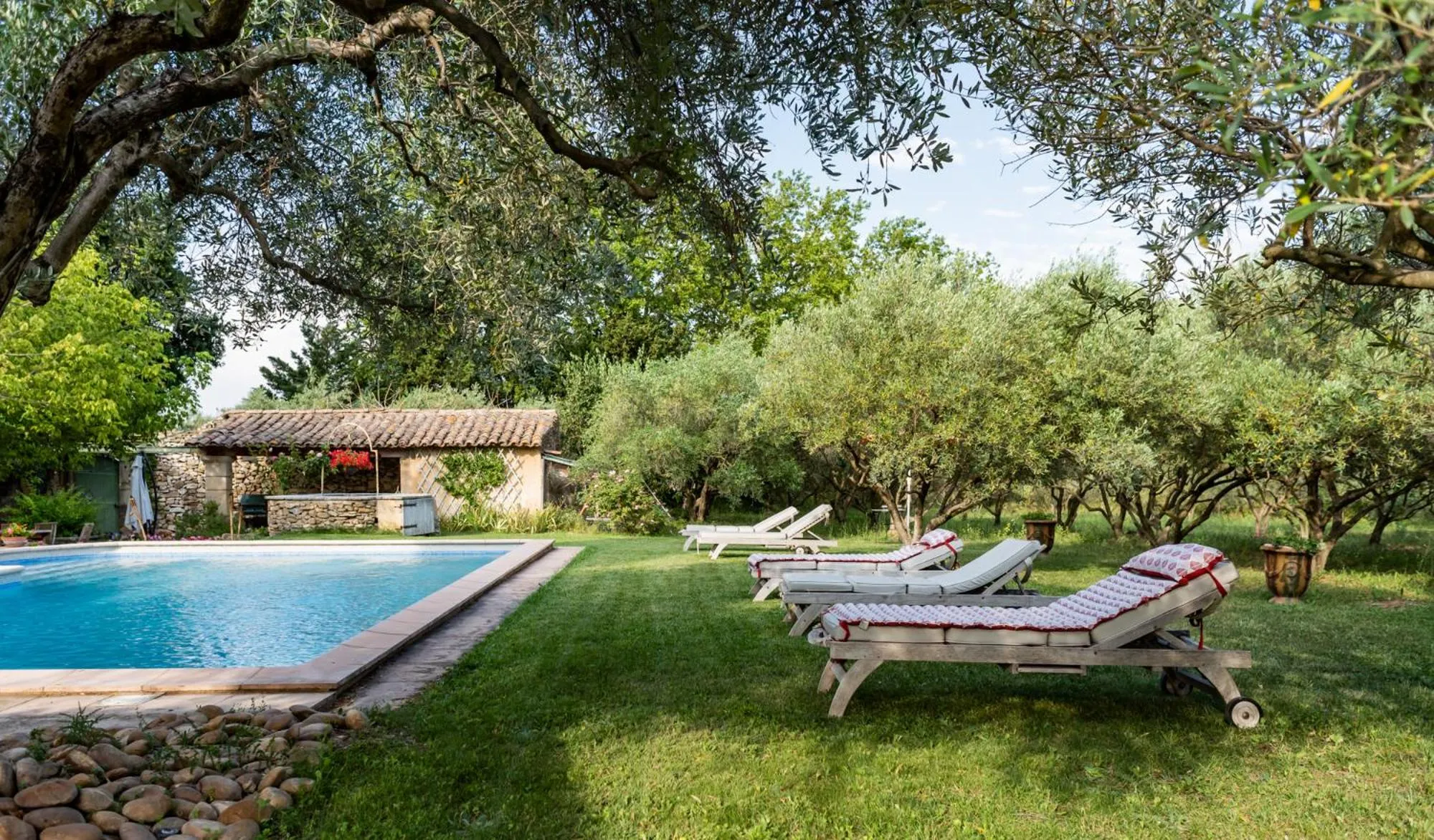 Garden in Mas de l'arrivette