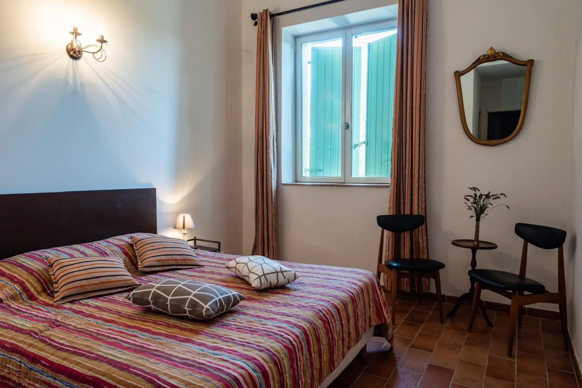 Bed in Mas de l'arrivette