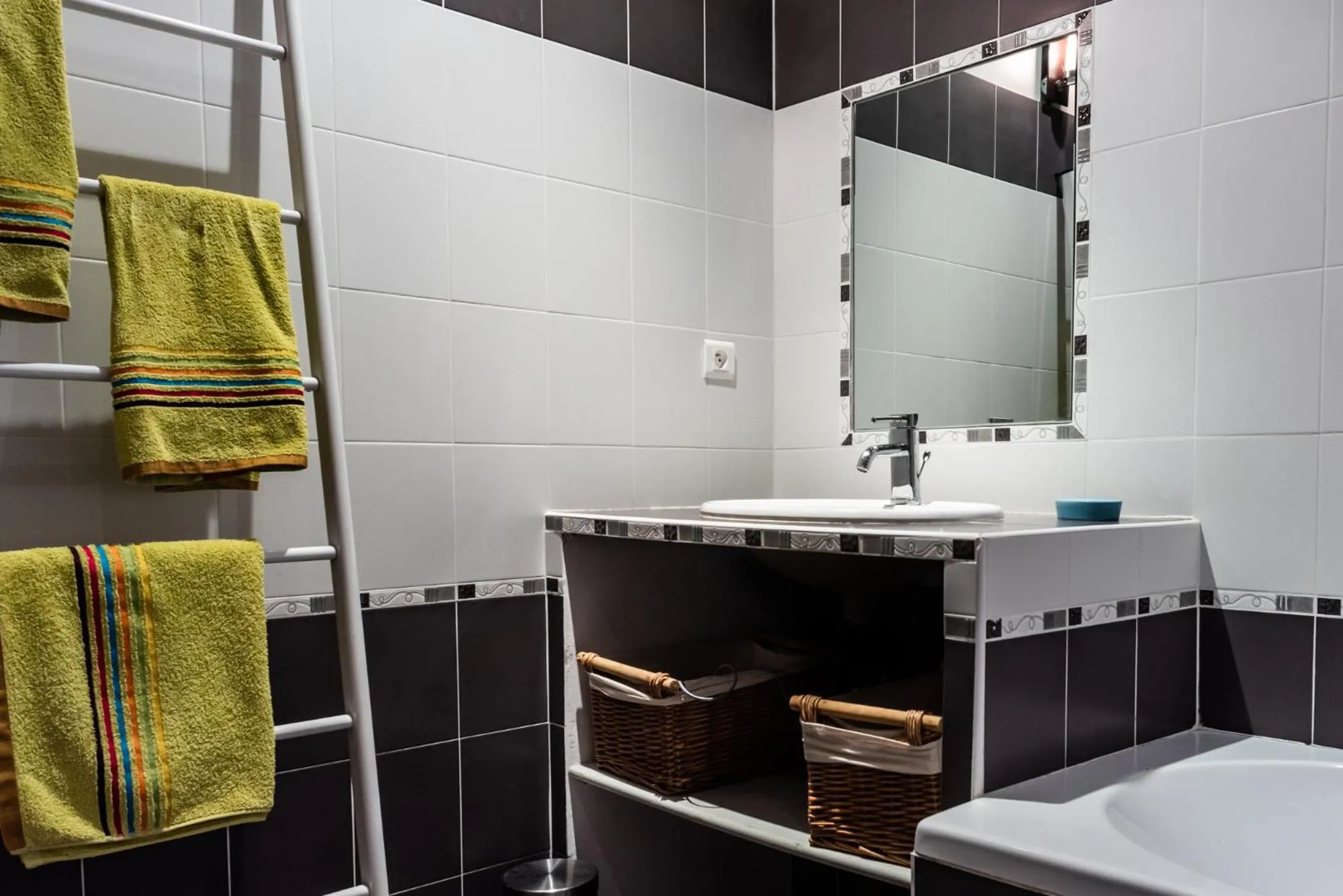 Bathroom in Mas de l'arrivette