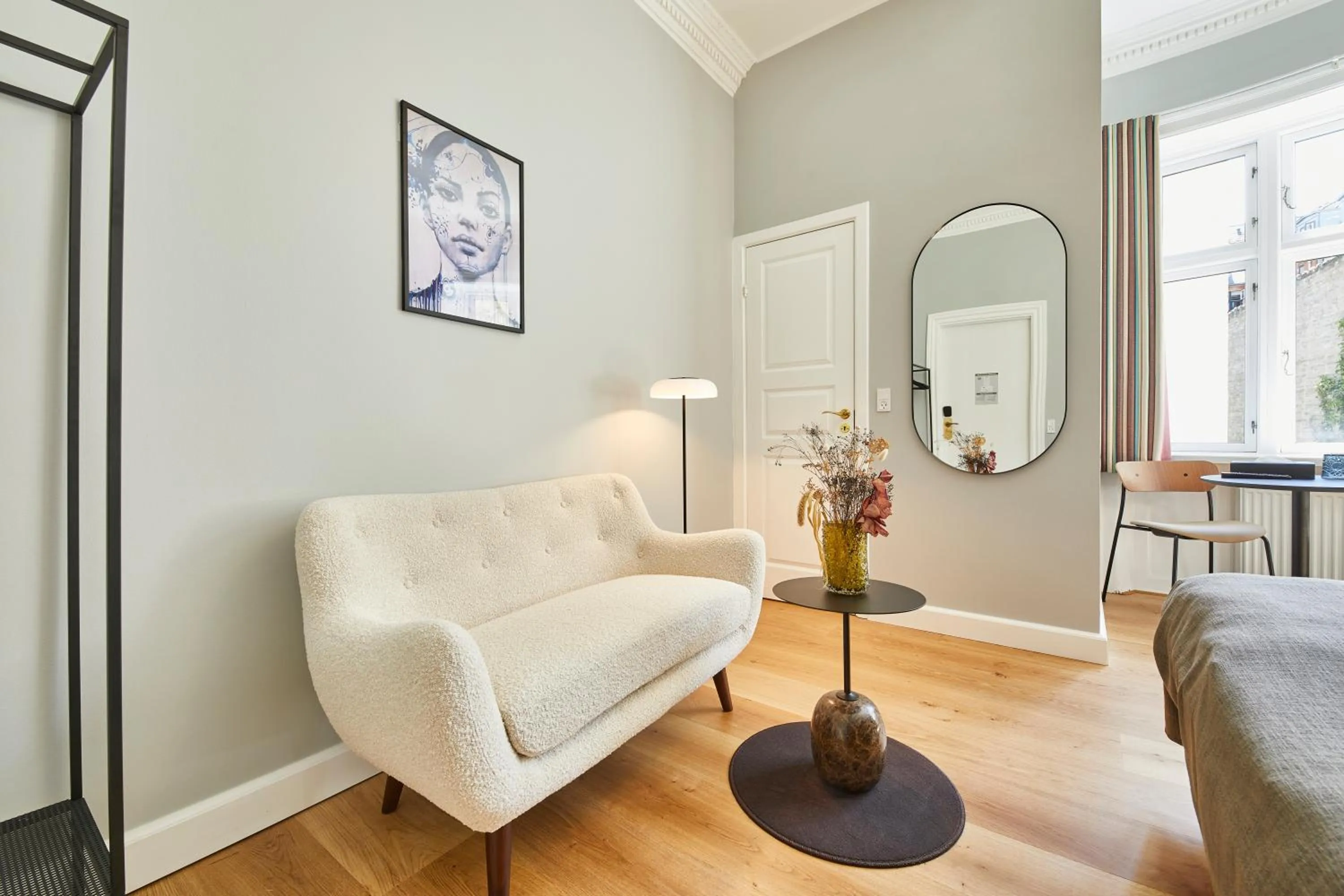 Bed in Hotel Sct. Thomas