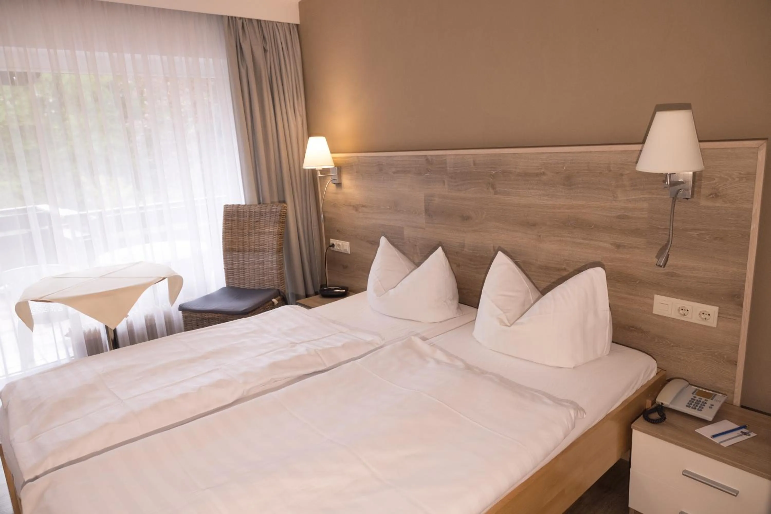 Bed in Hotel Breitenbacher Hof