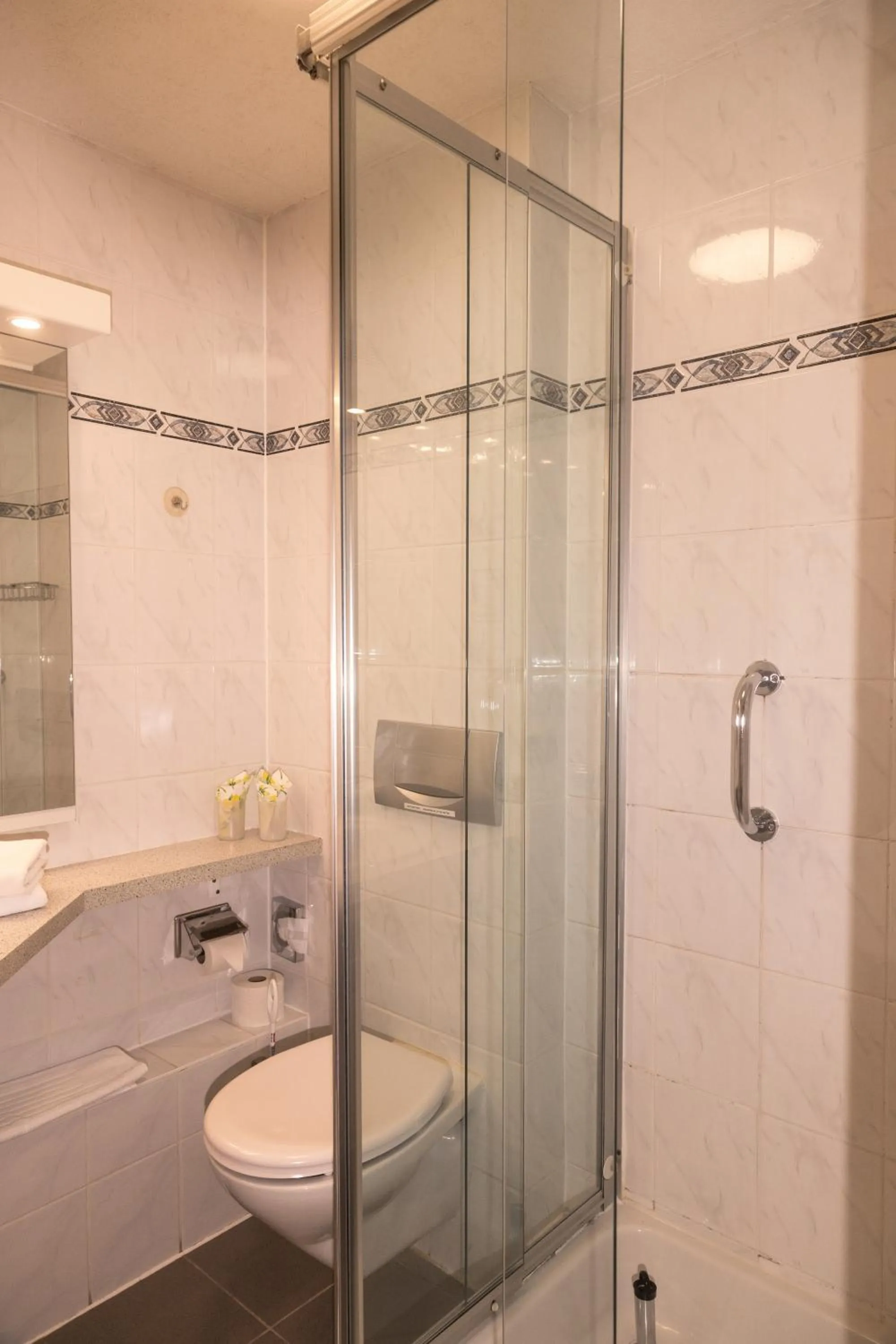 Shower in Hotel Breitenbacher Hof