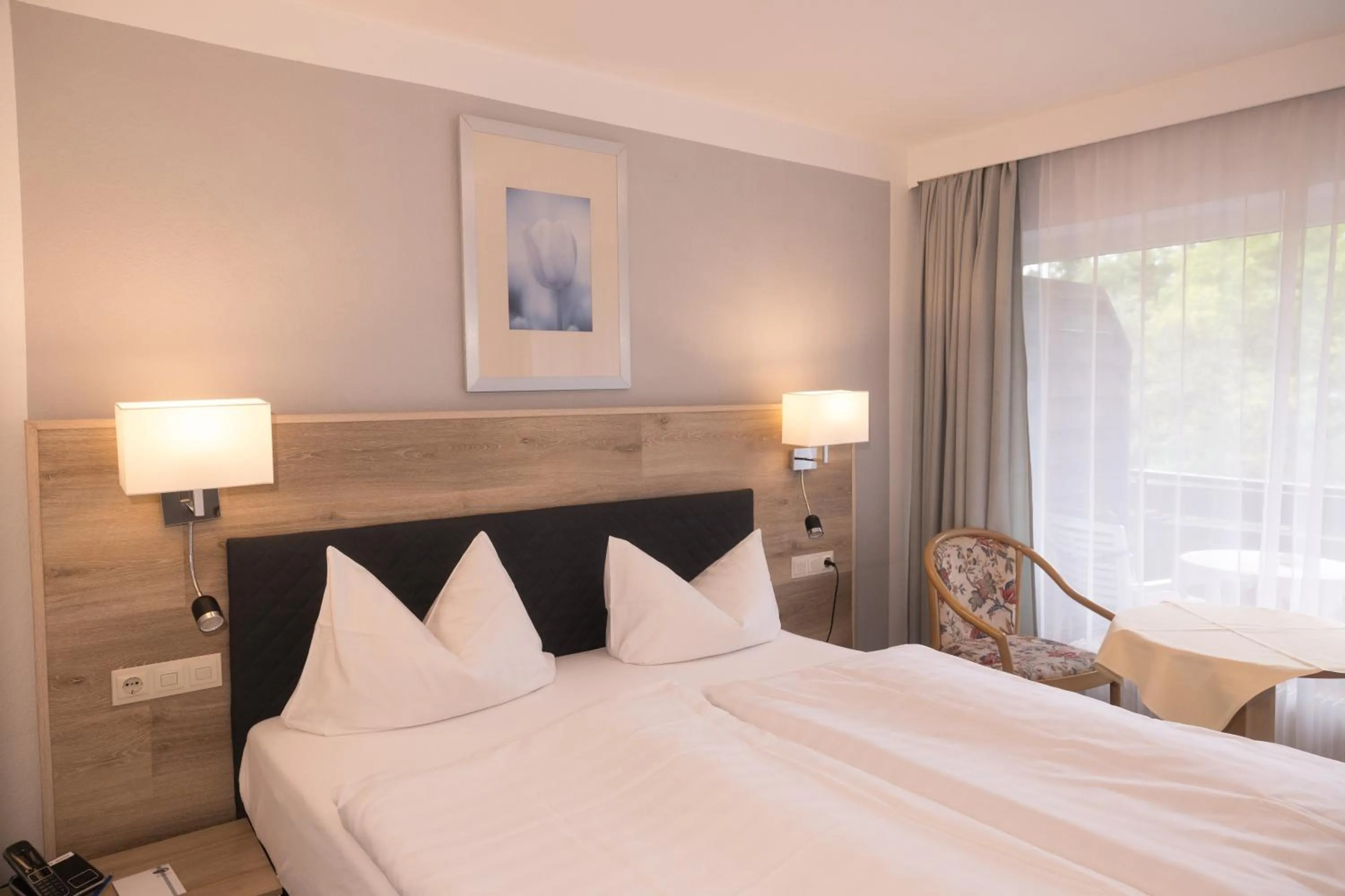 Bed in Hotel Breitenbacher Hof