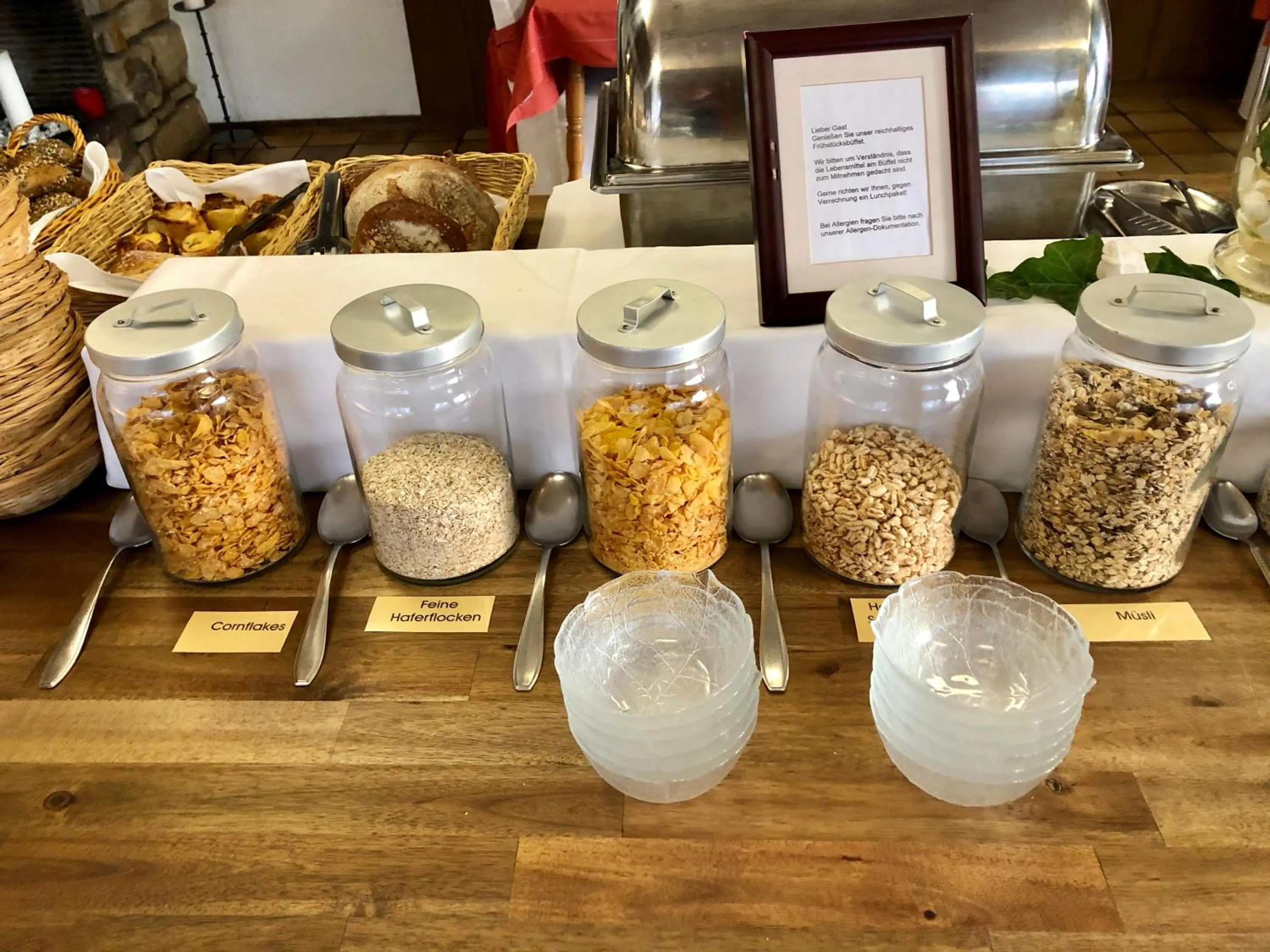 Buffet breakfast in Hotel Breitenbacher Hof