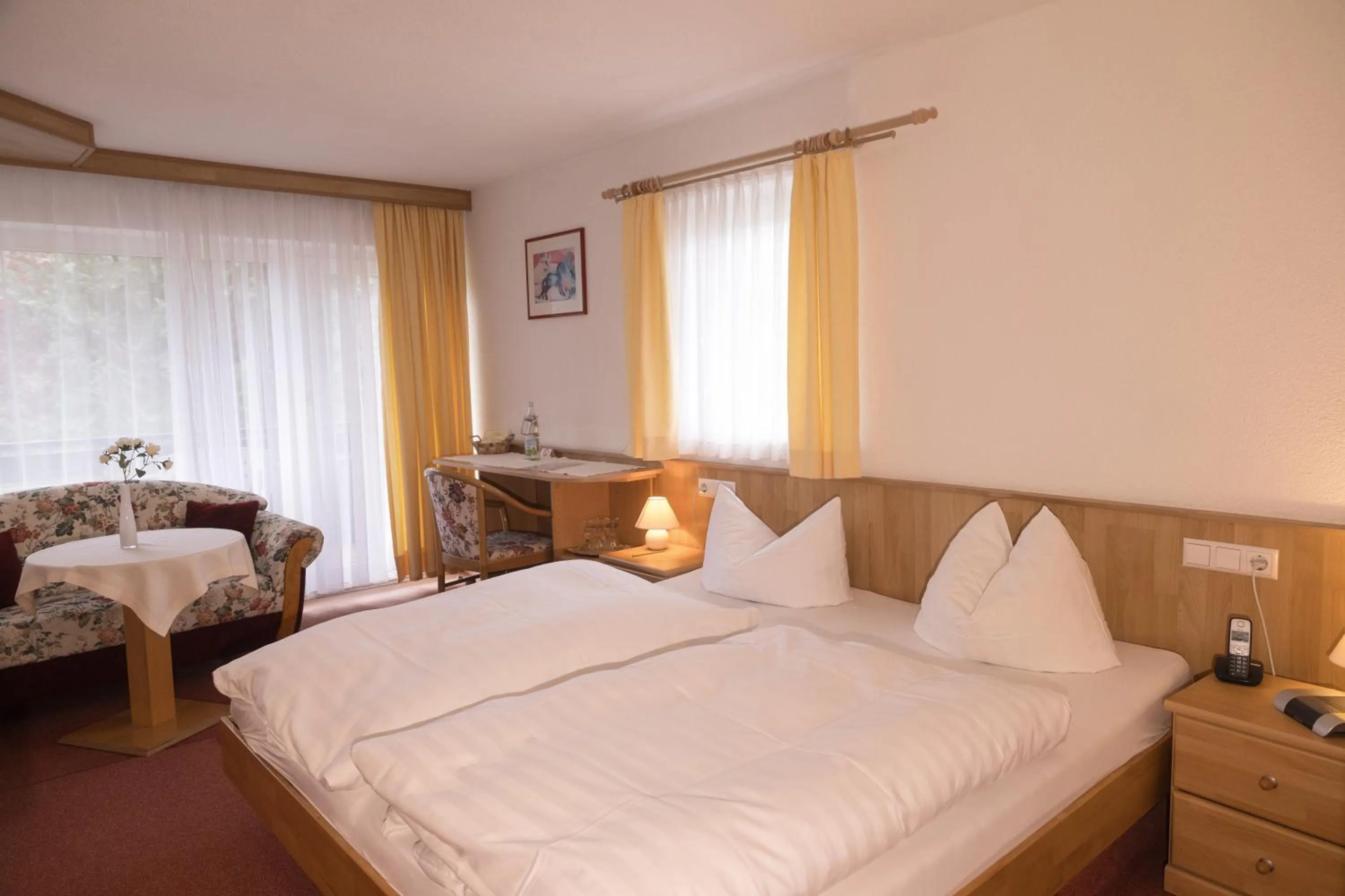 Bed in Hotel Breitenbacher Hof