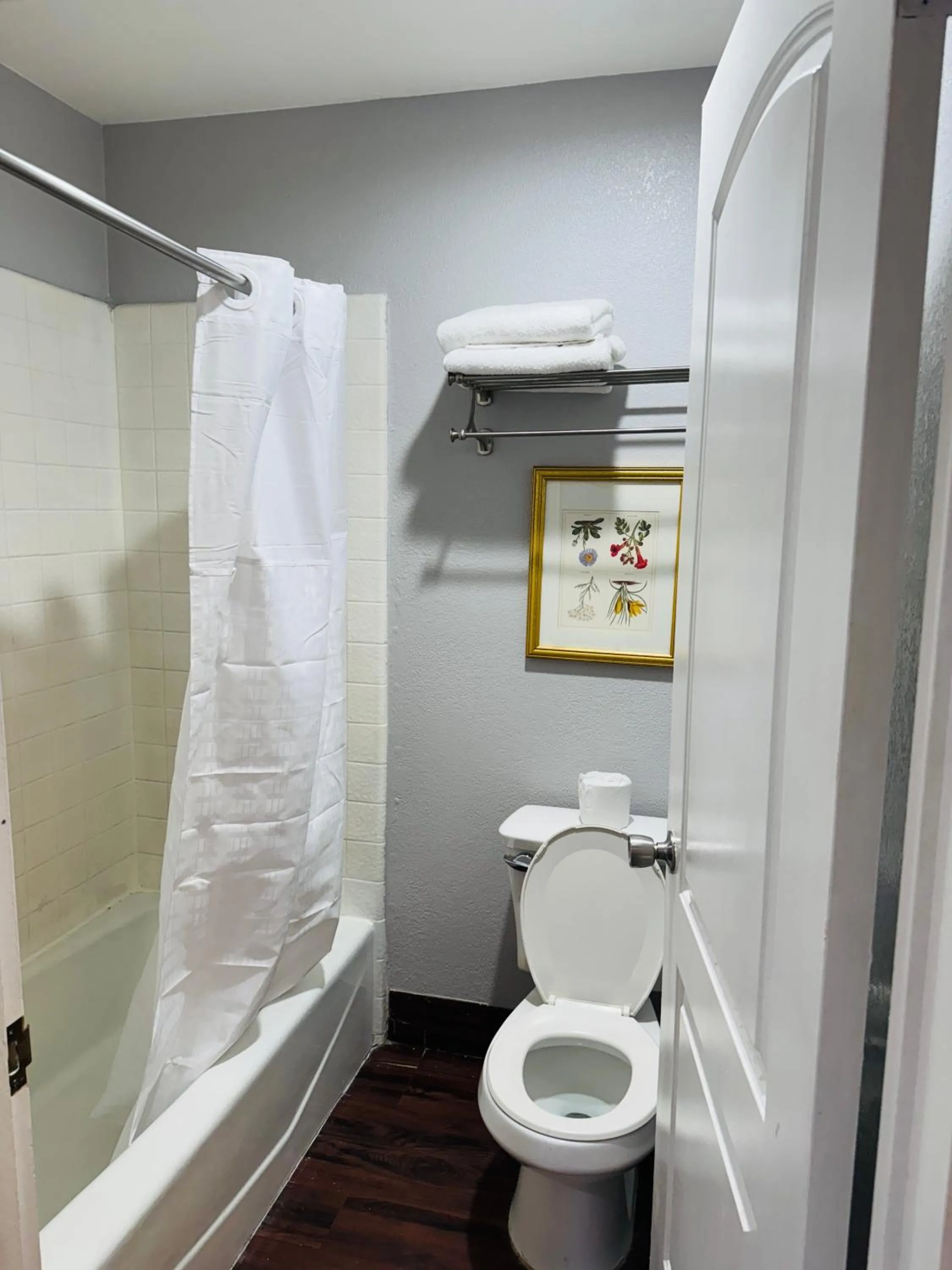 Shower in Baymont by Wyndham Bakersfield