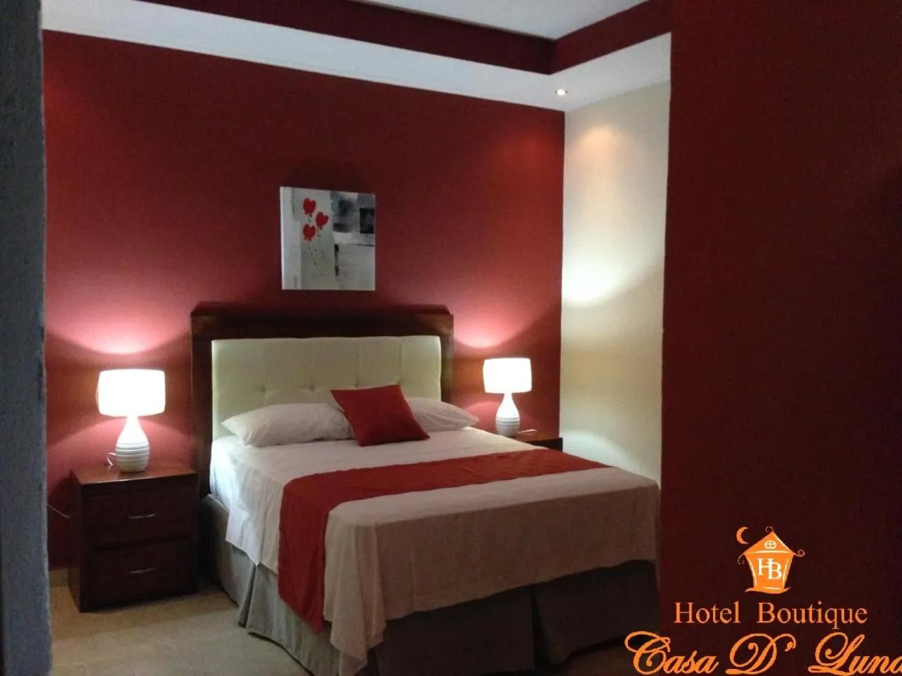 Bed in Hotel Boutique Casa D' Luna