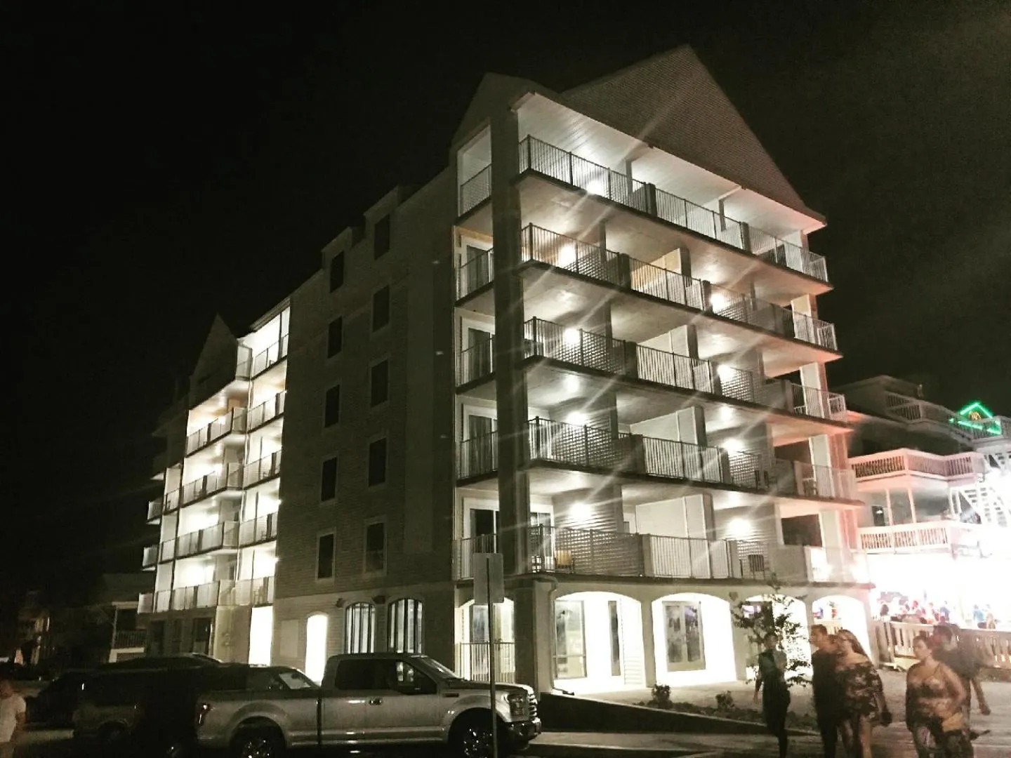 Night in Monte Carlo Boardwalk / Oceanfront Ocean City