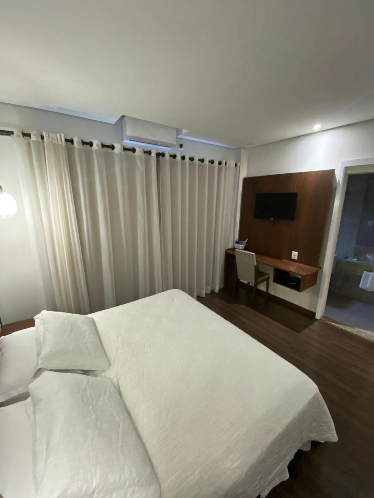 Bed in Hotel Recanto dos Ipes