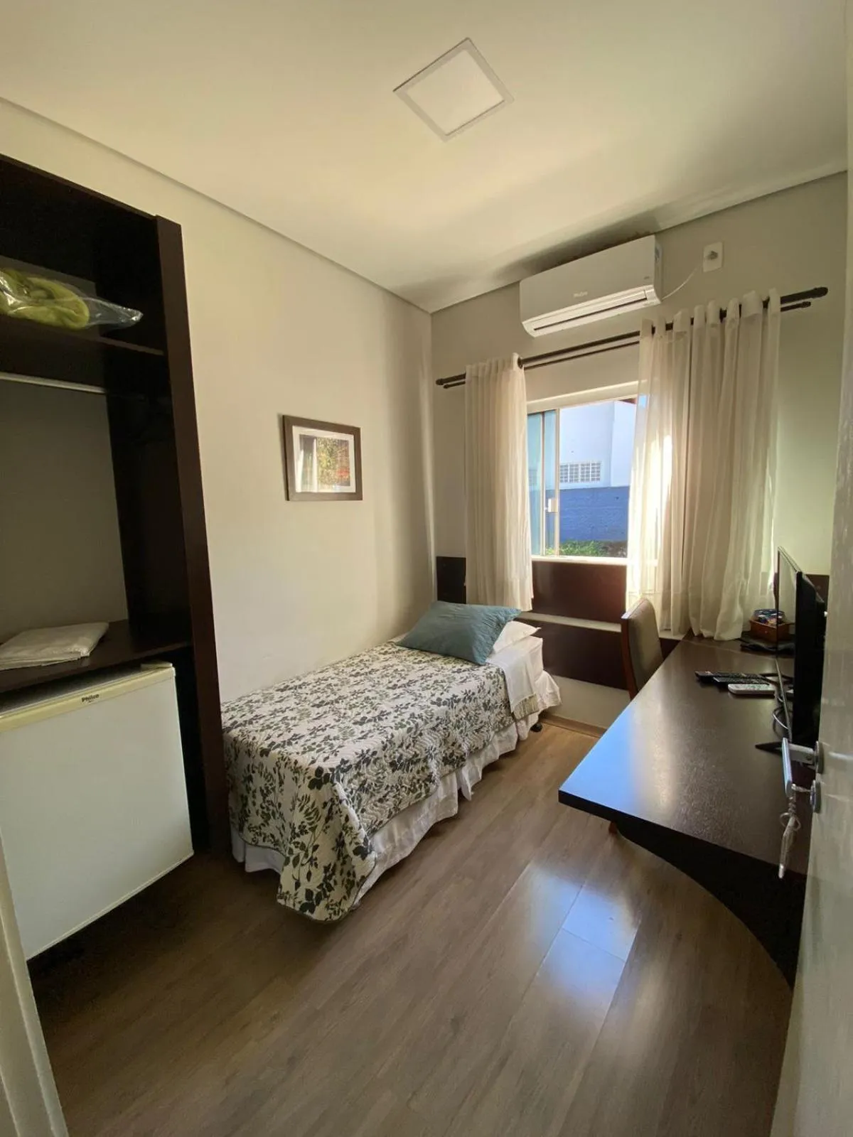 Bed in Hotel Recanto dos Ipes