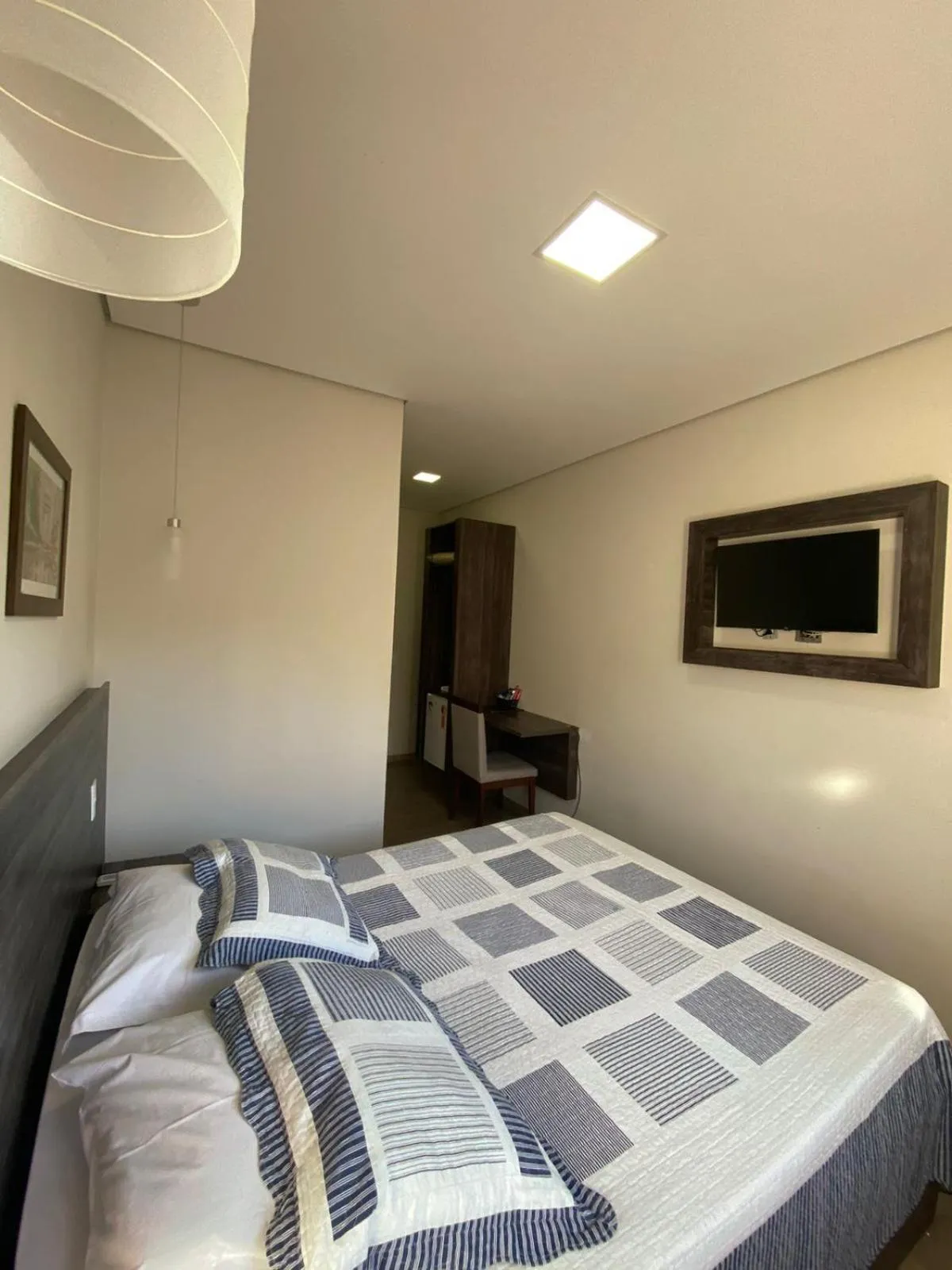 Bed in Hotel Recanto dos Ipes