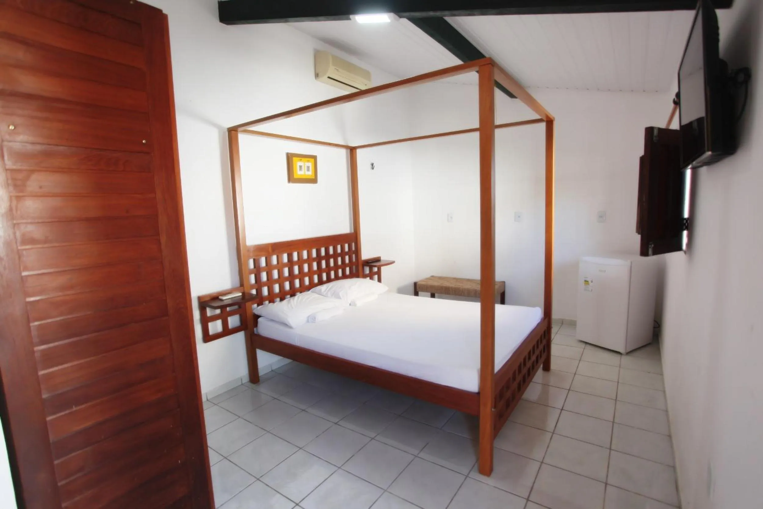 Bed in Pousada Vila Cajuína - Luís Correia