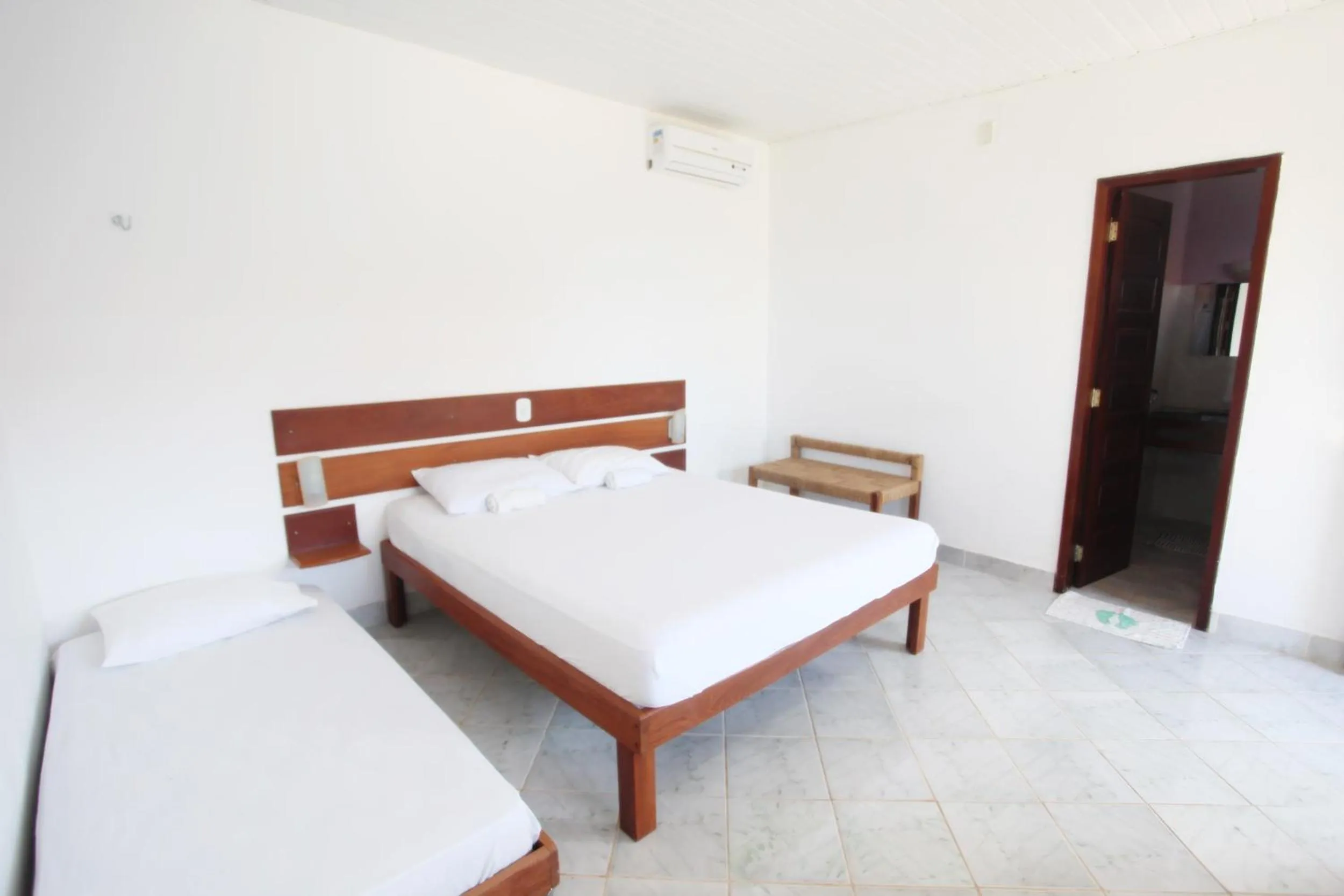 Bed in Pousada Vila Cajuína - Luís Correia