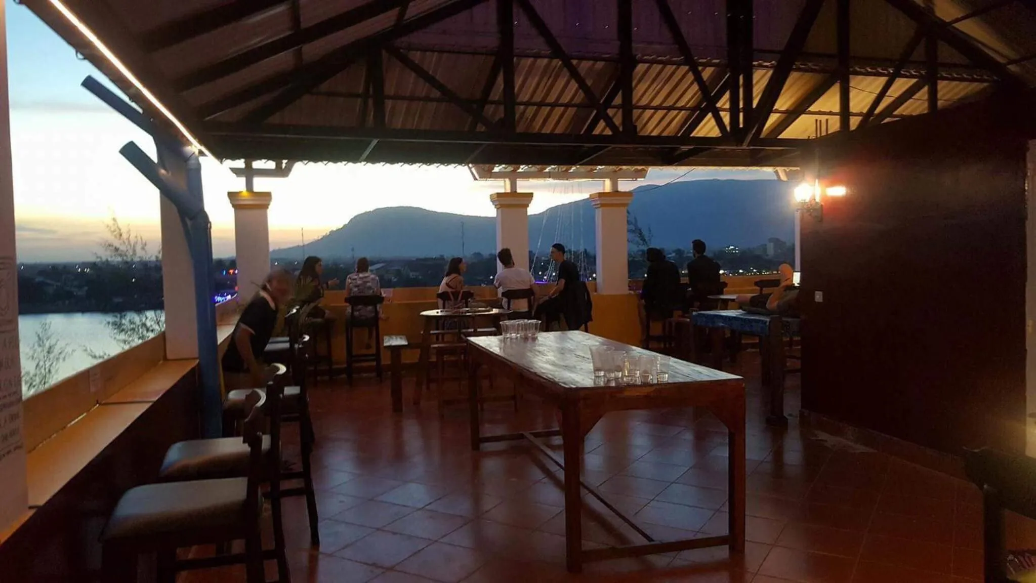 Mountain view in Good Morning Kampot