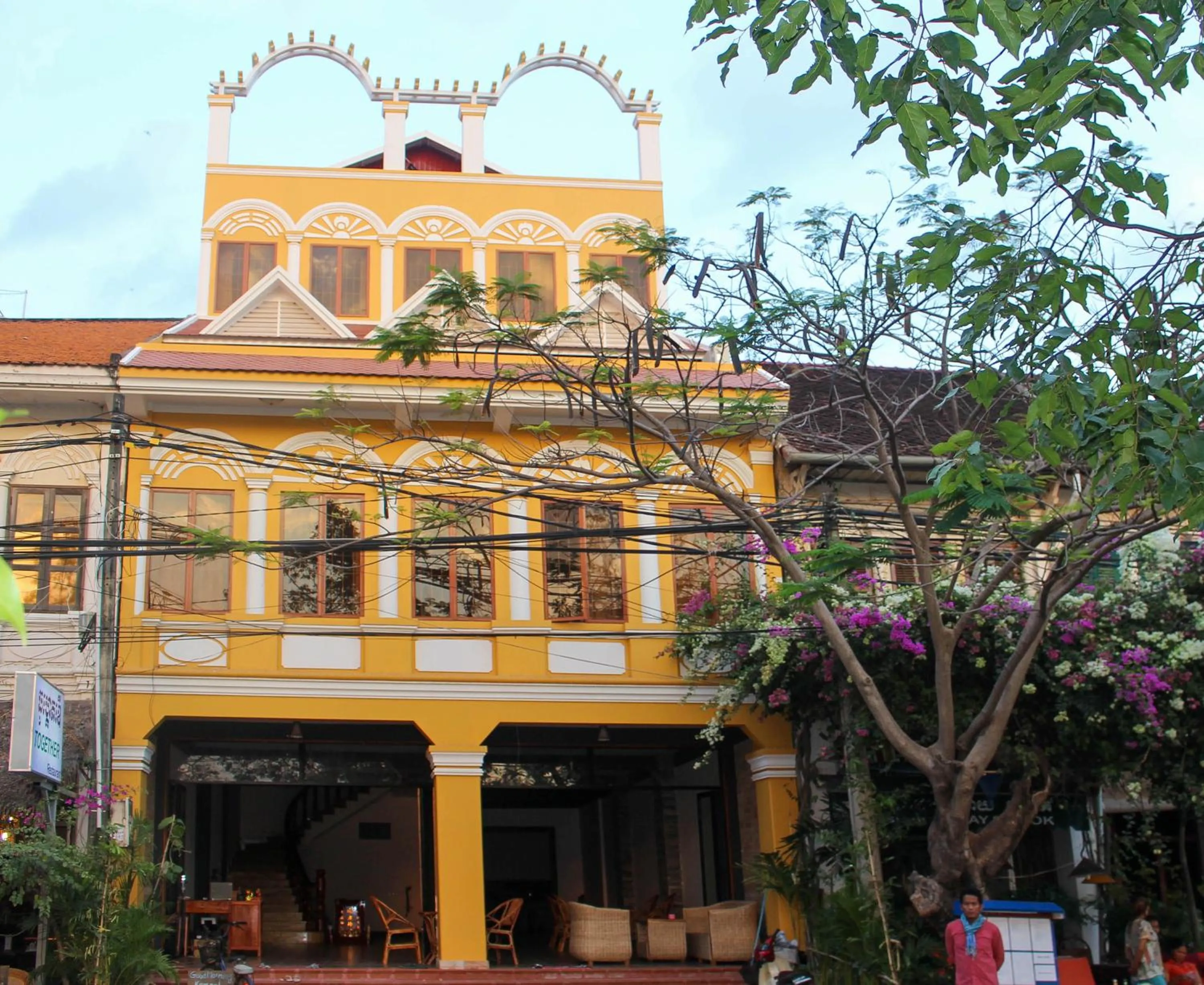 Property building in Good Morning Kampot