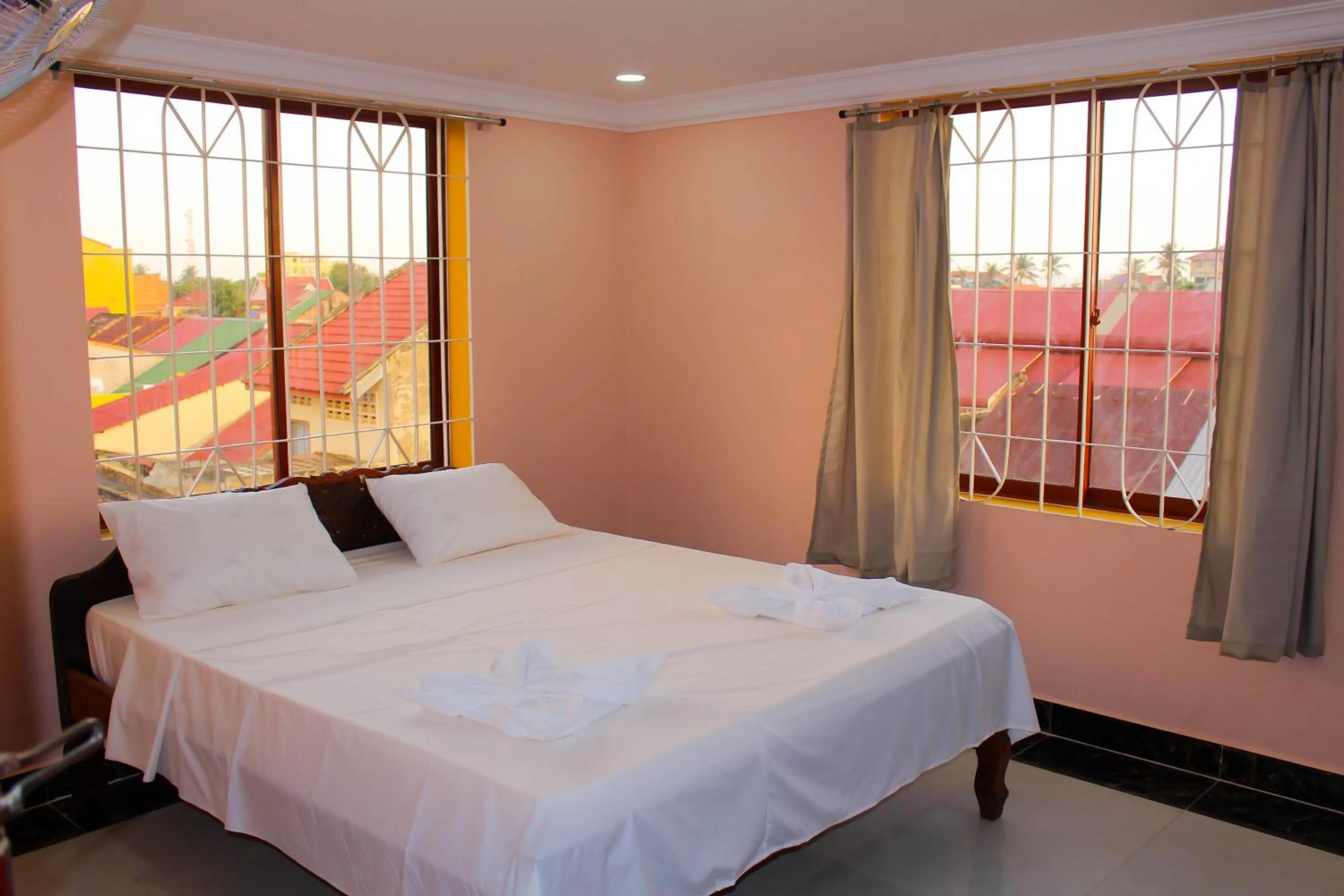 Bed in Good Morning Kampot