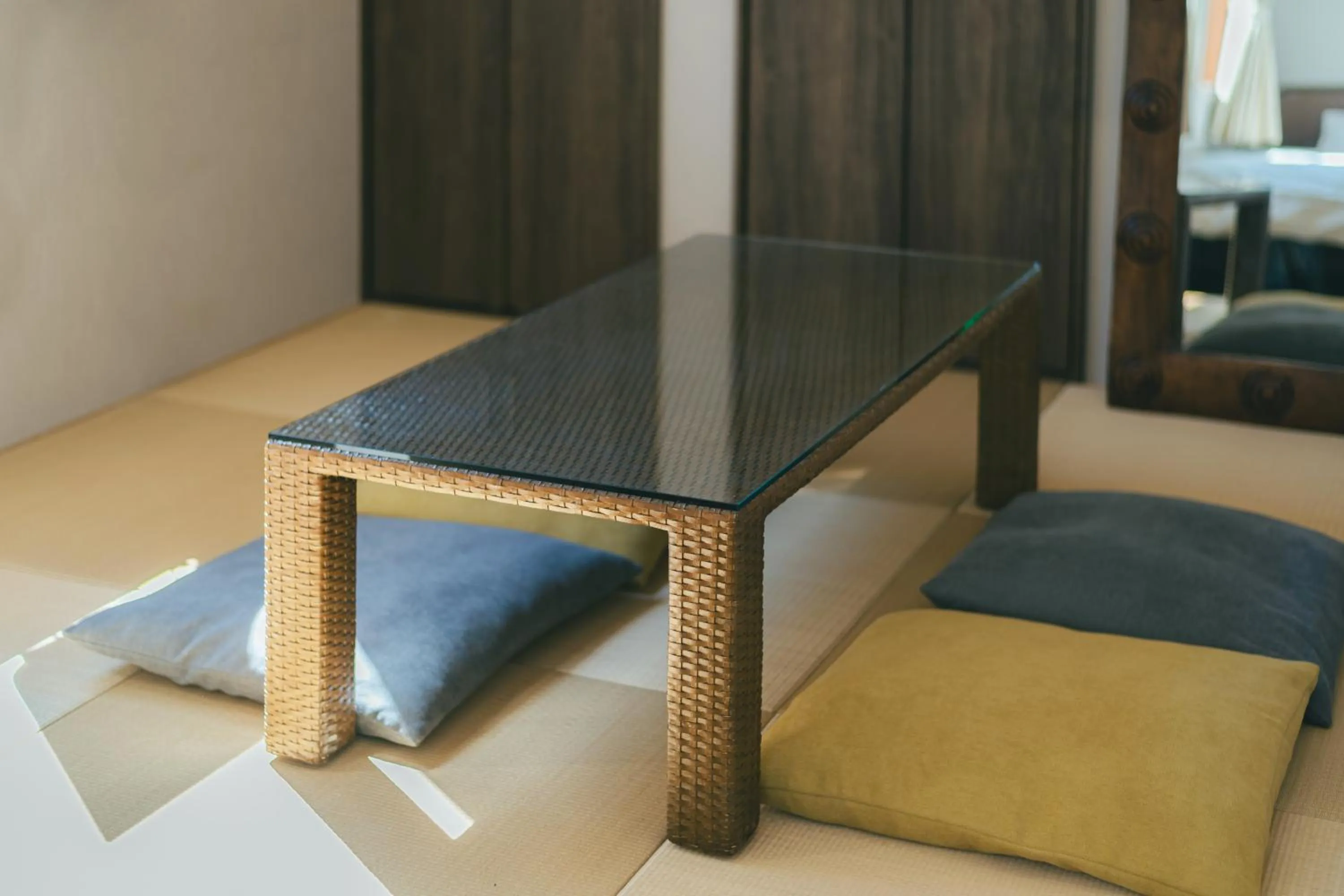 Bed in guesthouse SHIBAFU