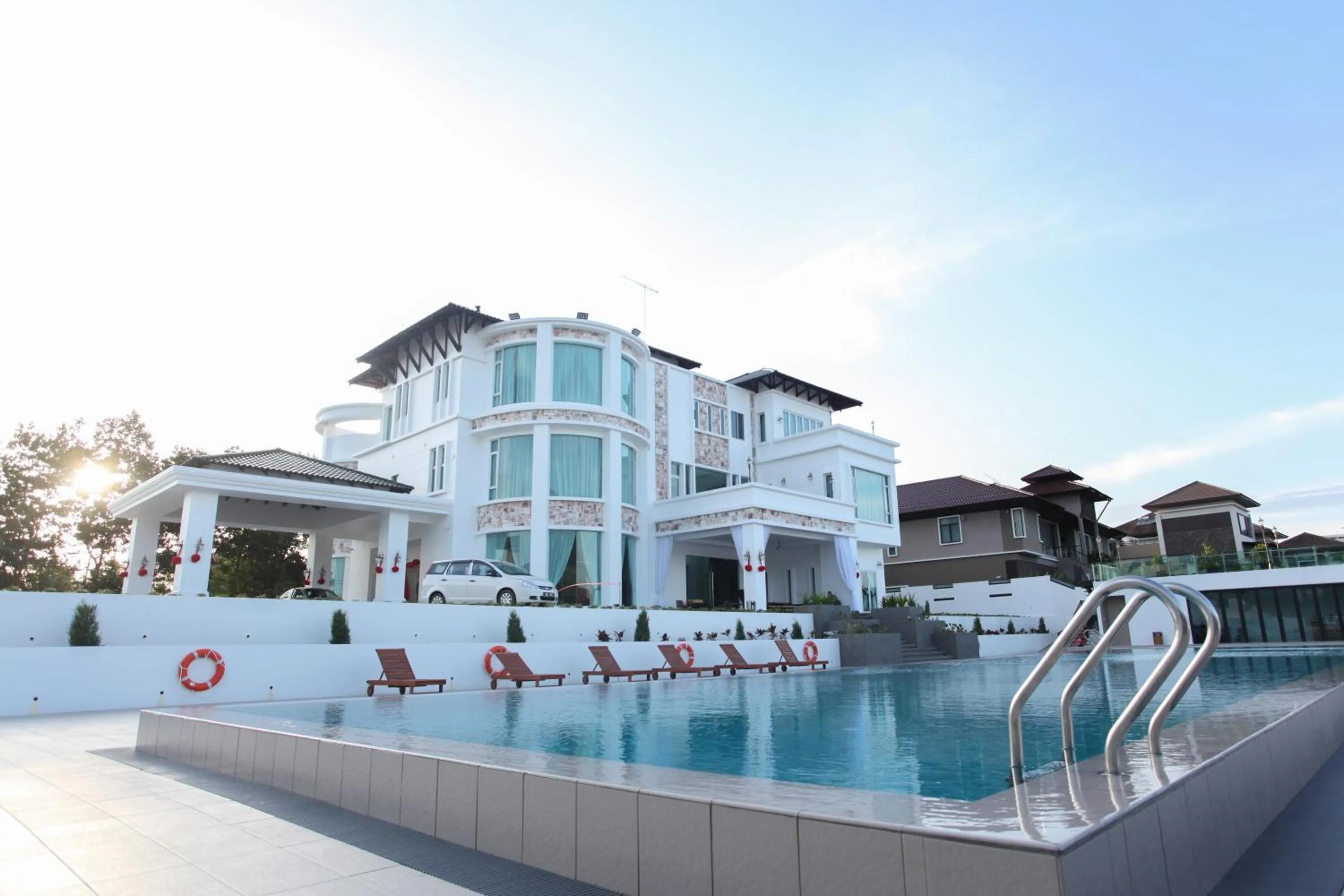 Swimming pool in Casa Bianca