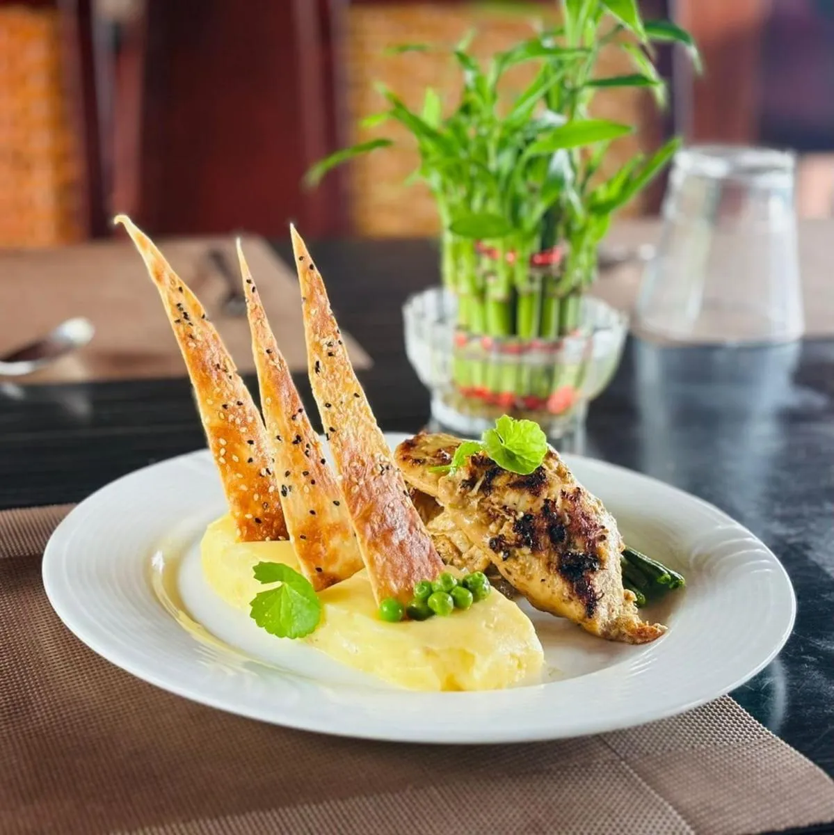 Food close-up in TSG Blue Resort & Spa