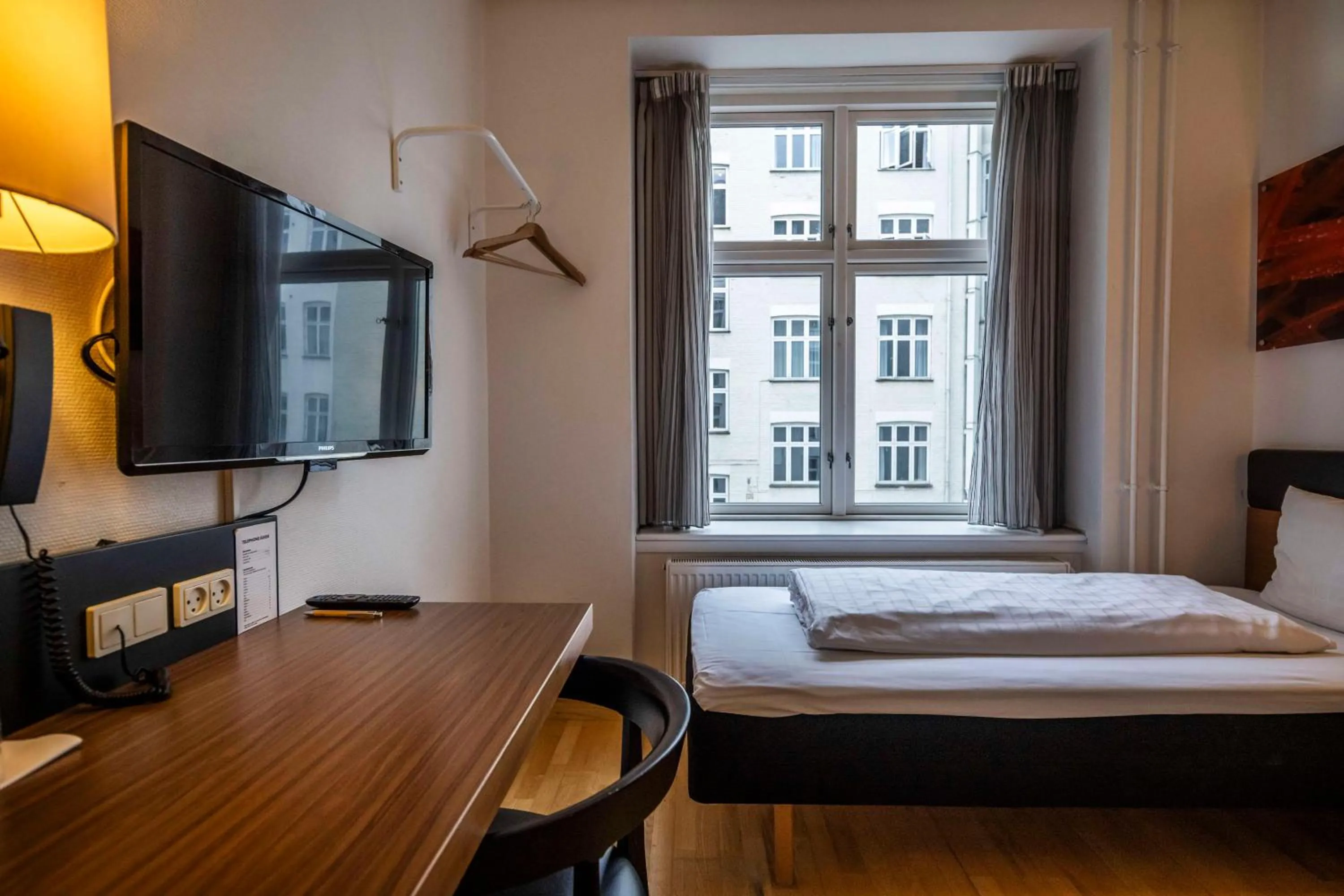 Bedroom, Bed in Scandic Webers