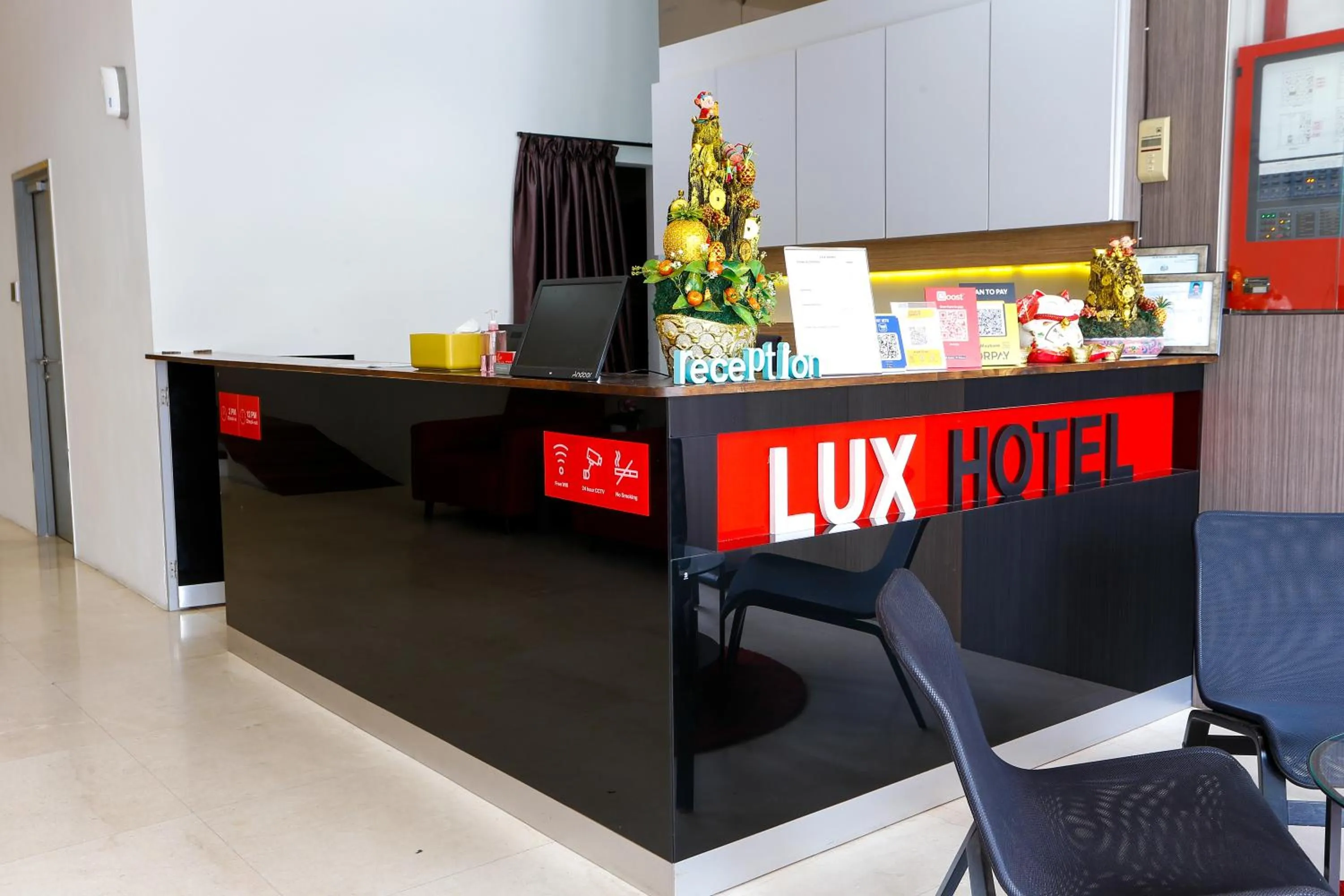 Lobby or reception in Lux Hotel