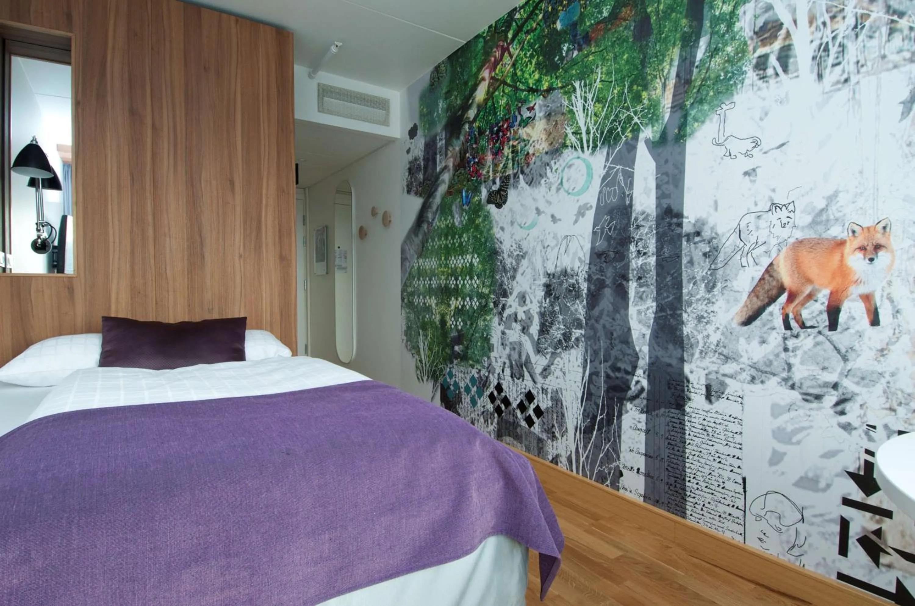 Bedroom, Bed in Scandic Copenhagen