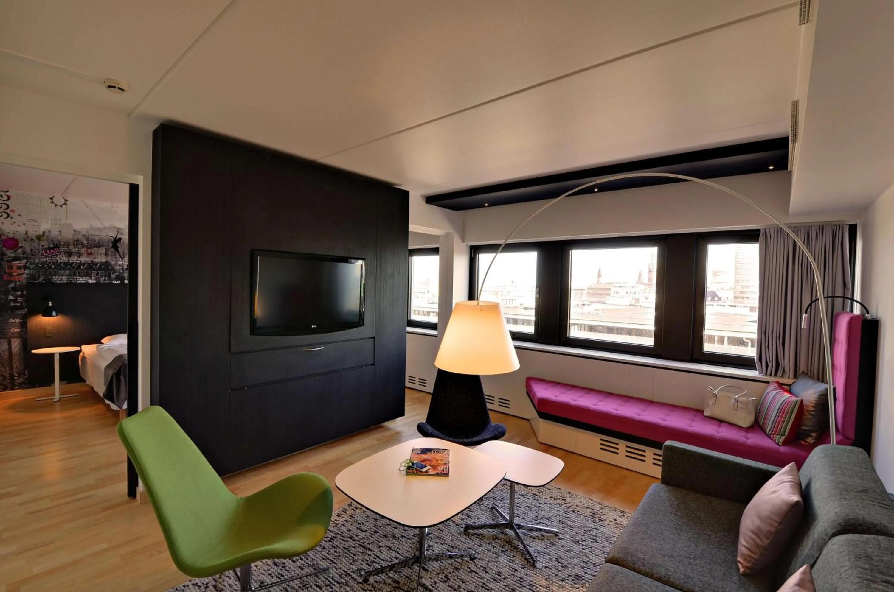 Bedroom in Scandic Copenhagen