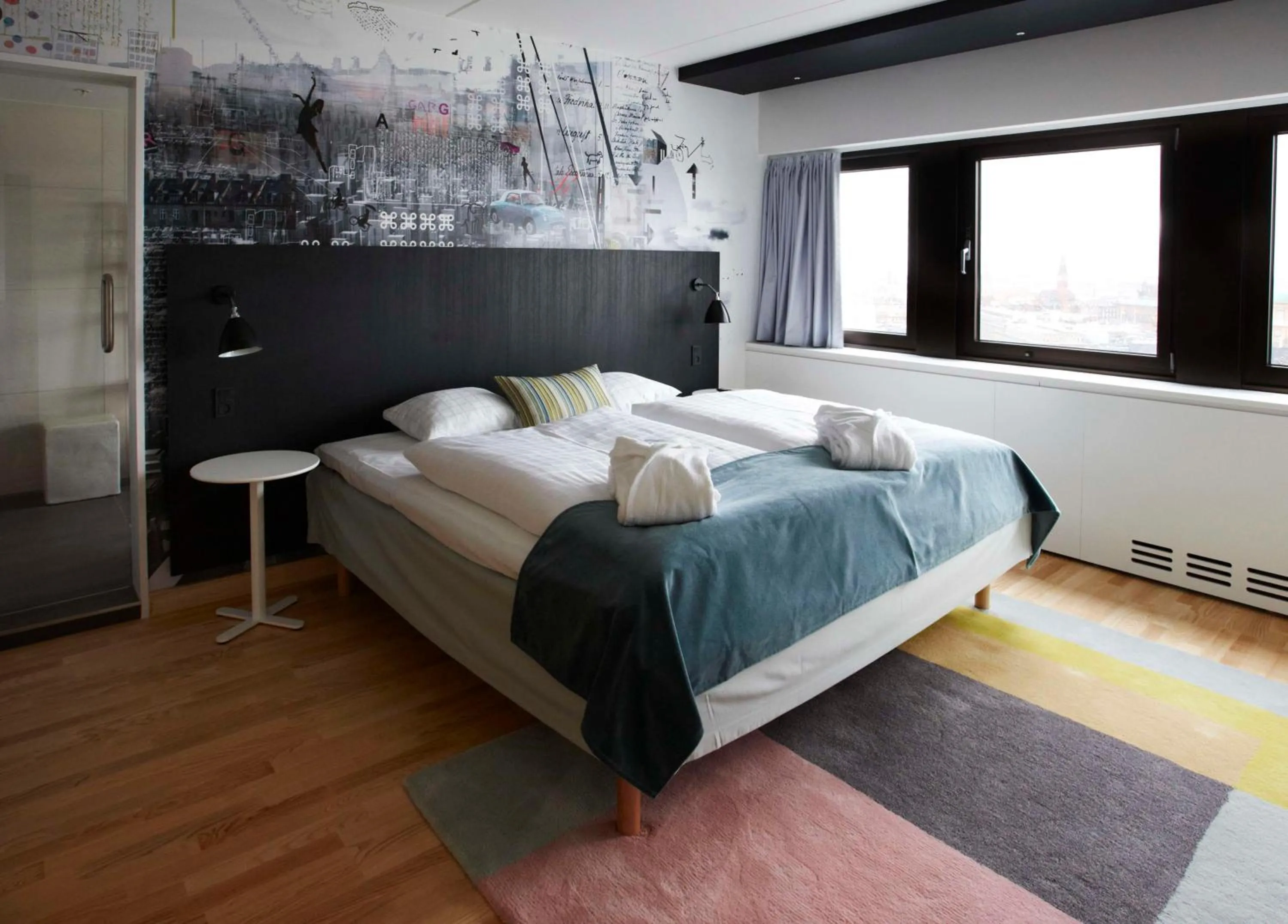 Bedroom, Bed in Scandic Copenhagen