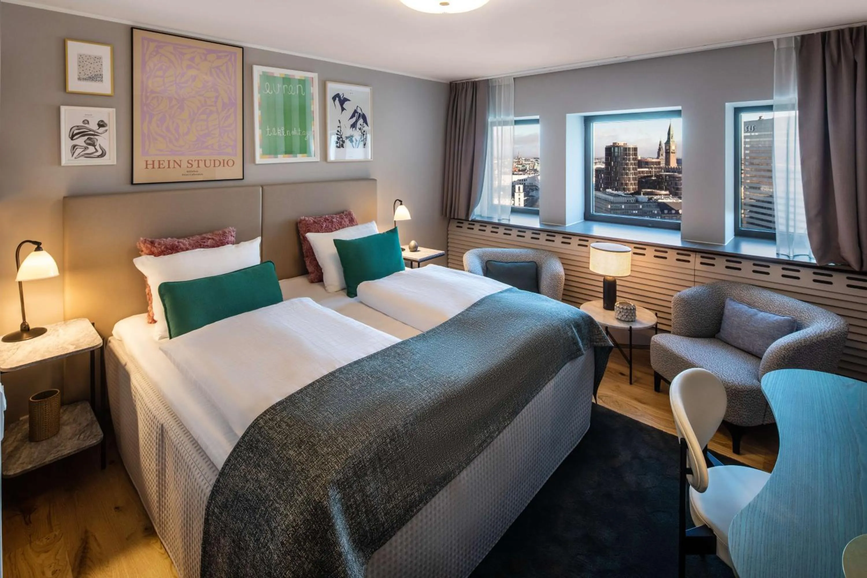 Bedroom, Bed in Scandic Copenhagen