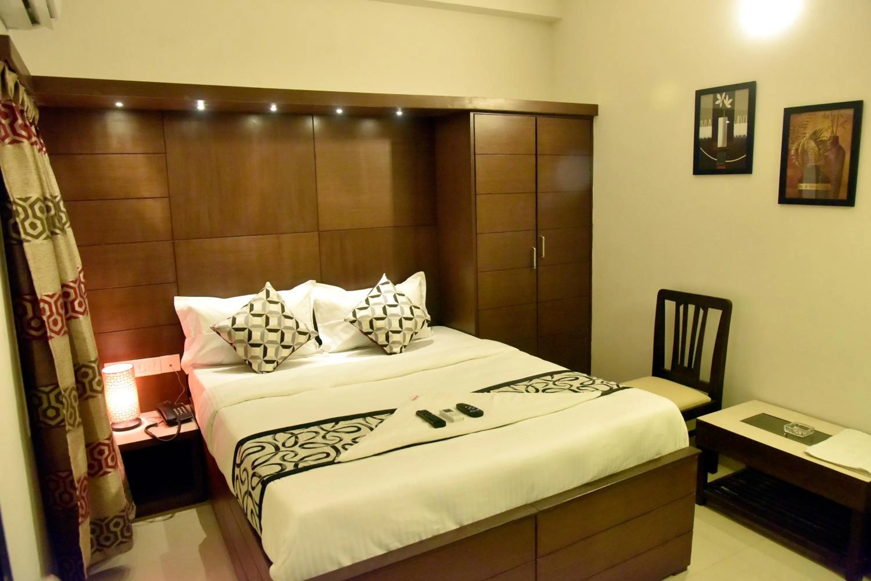 Bed in Hotel White Park