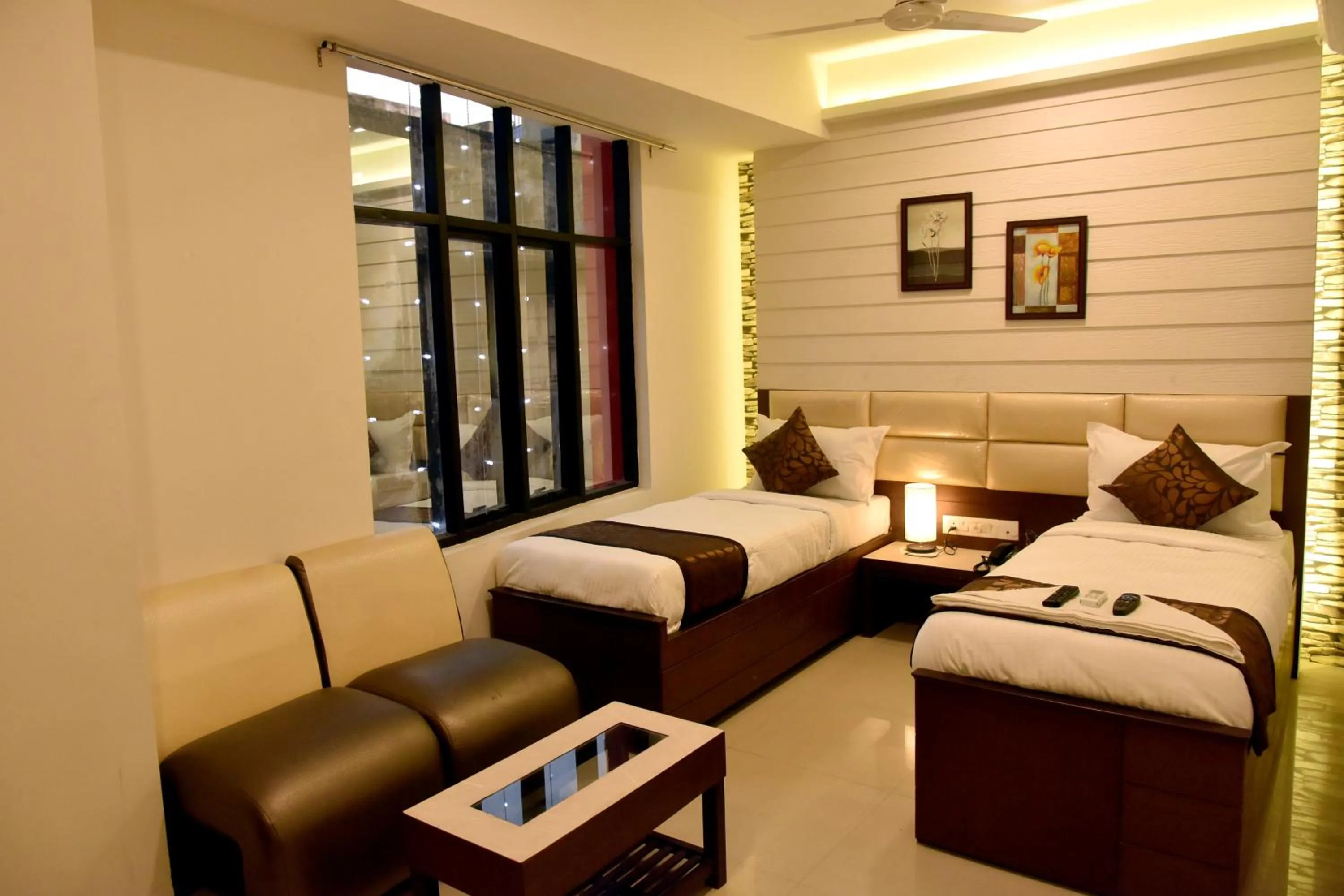 Bed in Hotel White Park