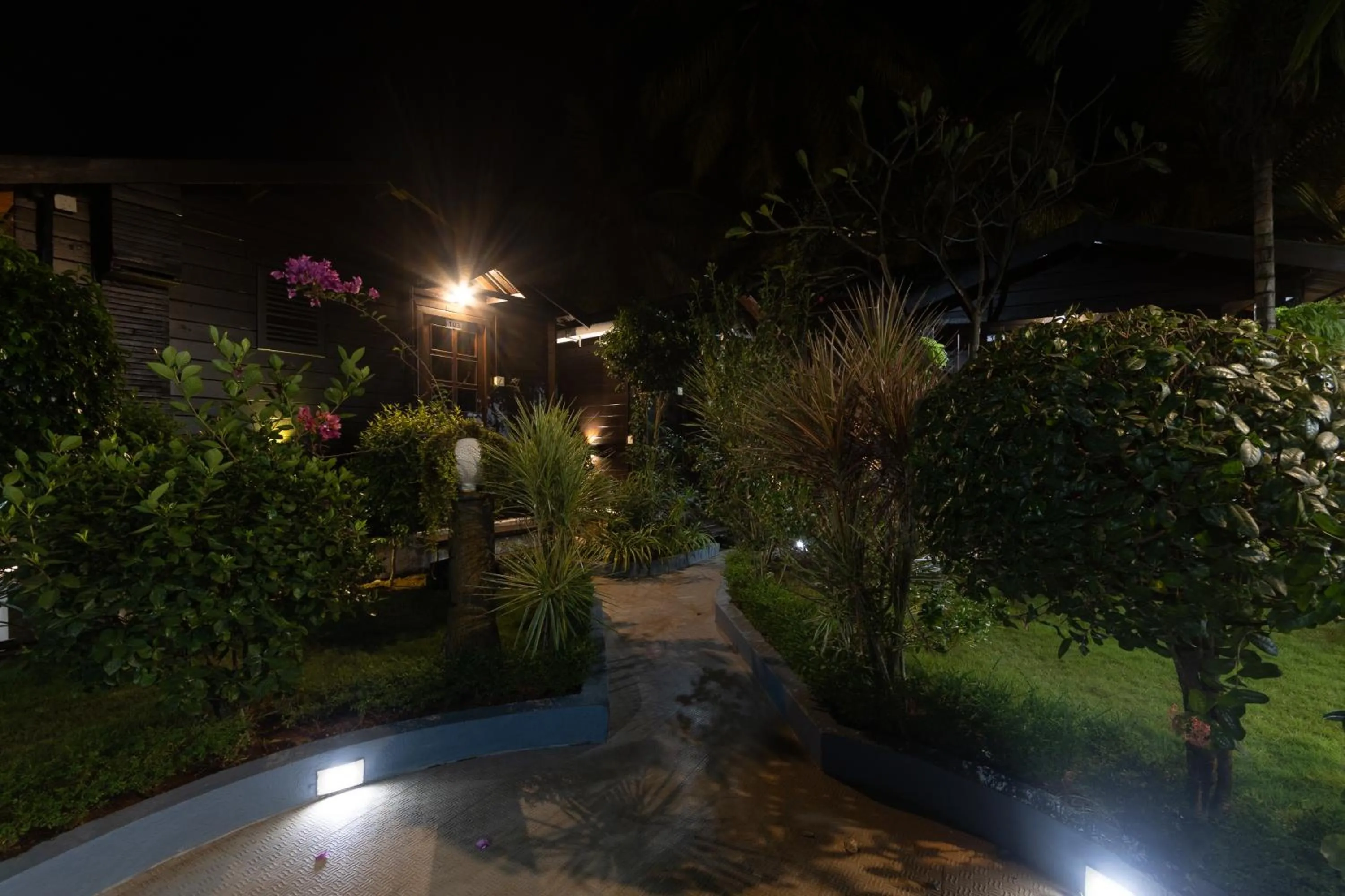 Garden view in Sal Riviera