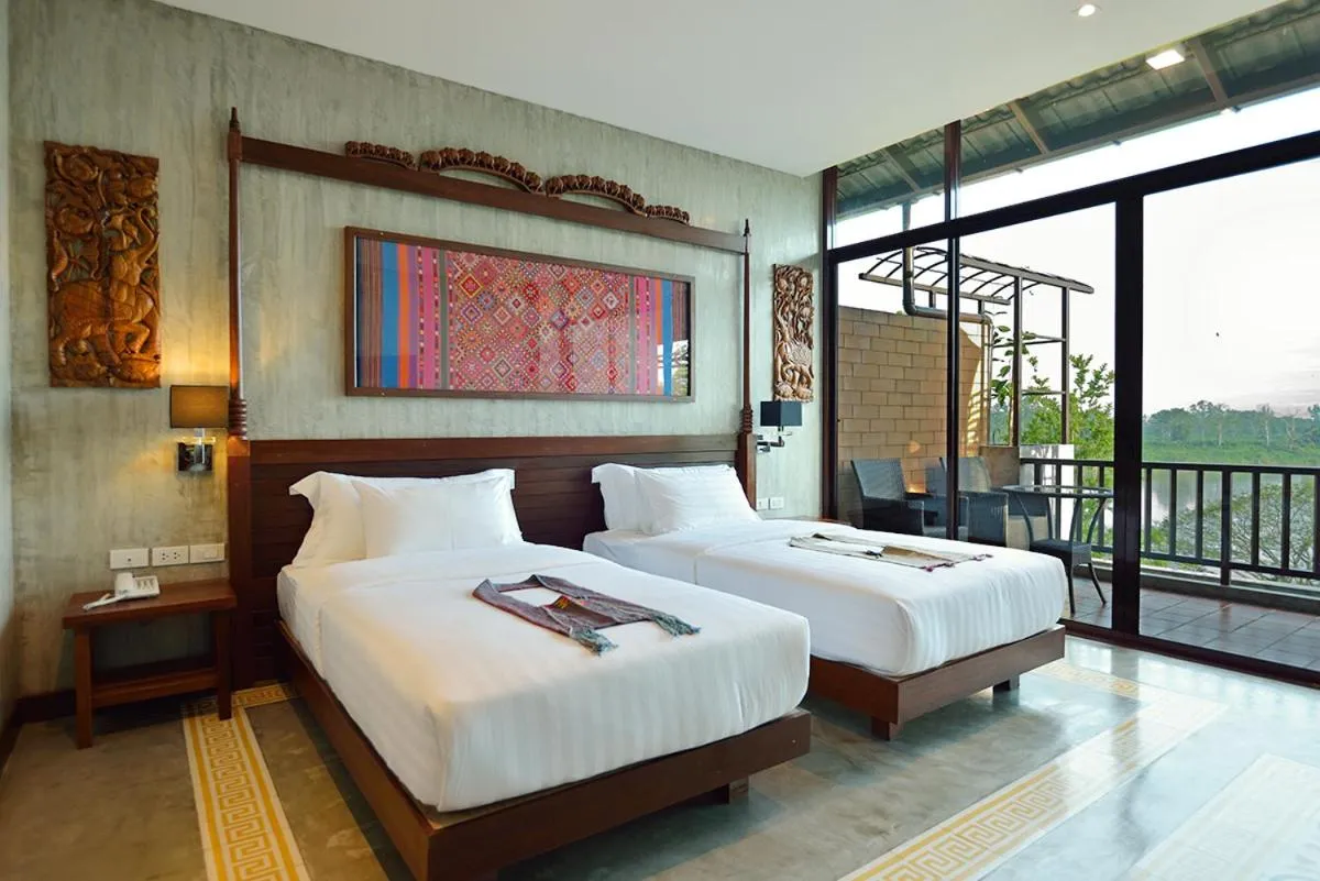 Bed in Bansaeo Garden and Resort