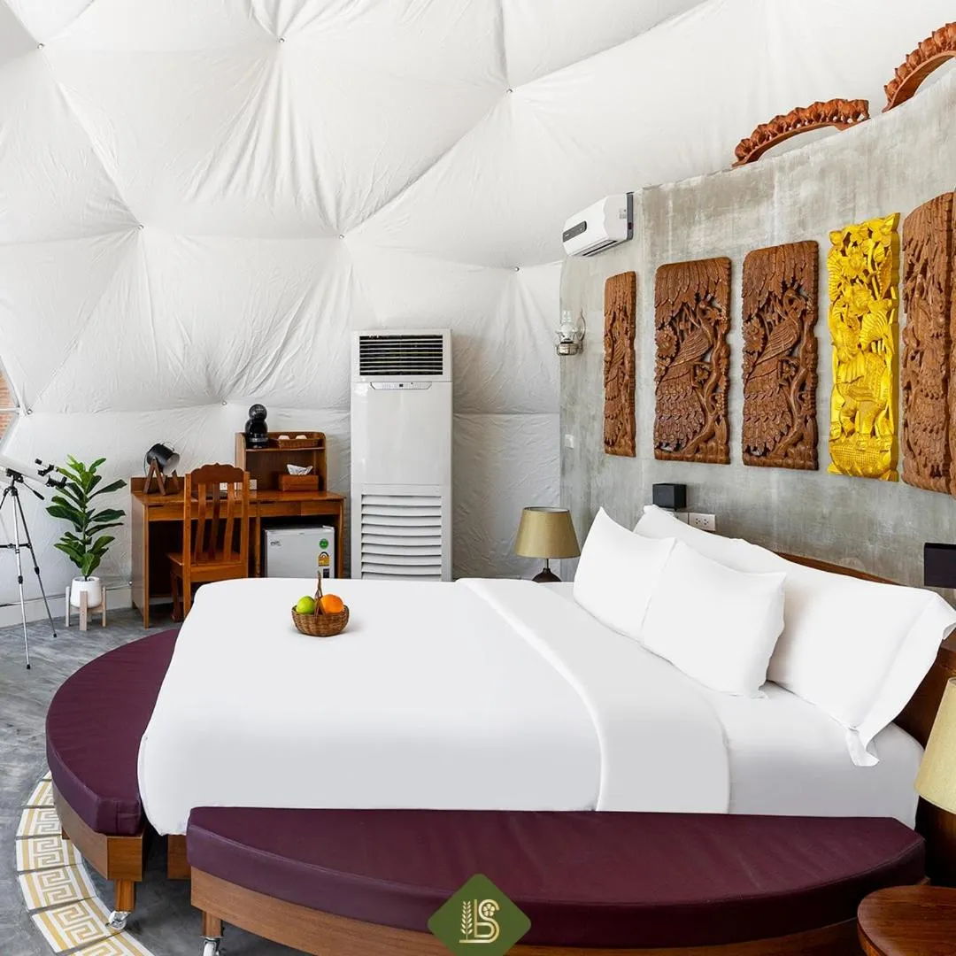 Bed in Bansaeo Garden and Resort