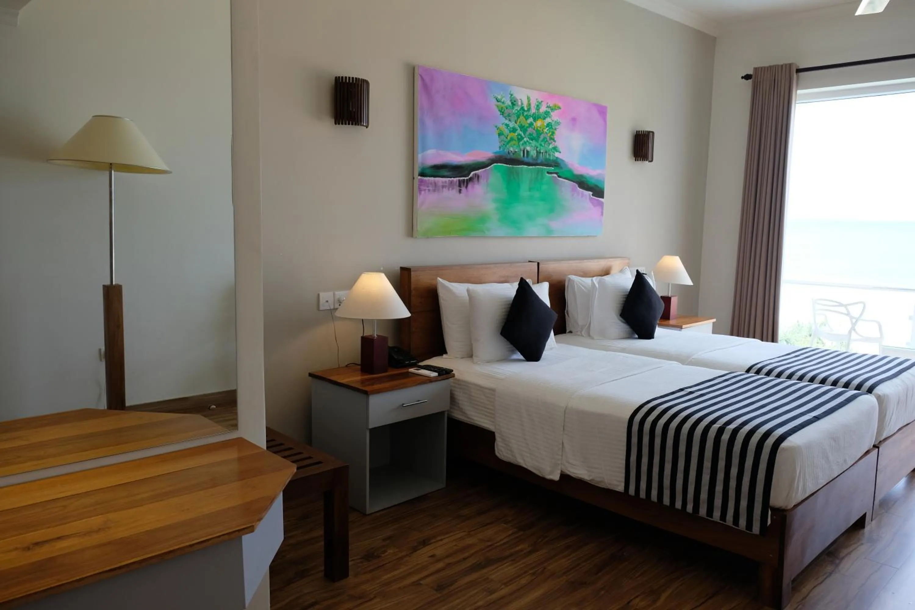 Photo of the whole room, Bed in Twenty-Two Weligambay