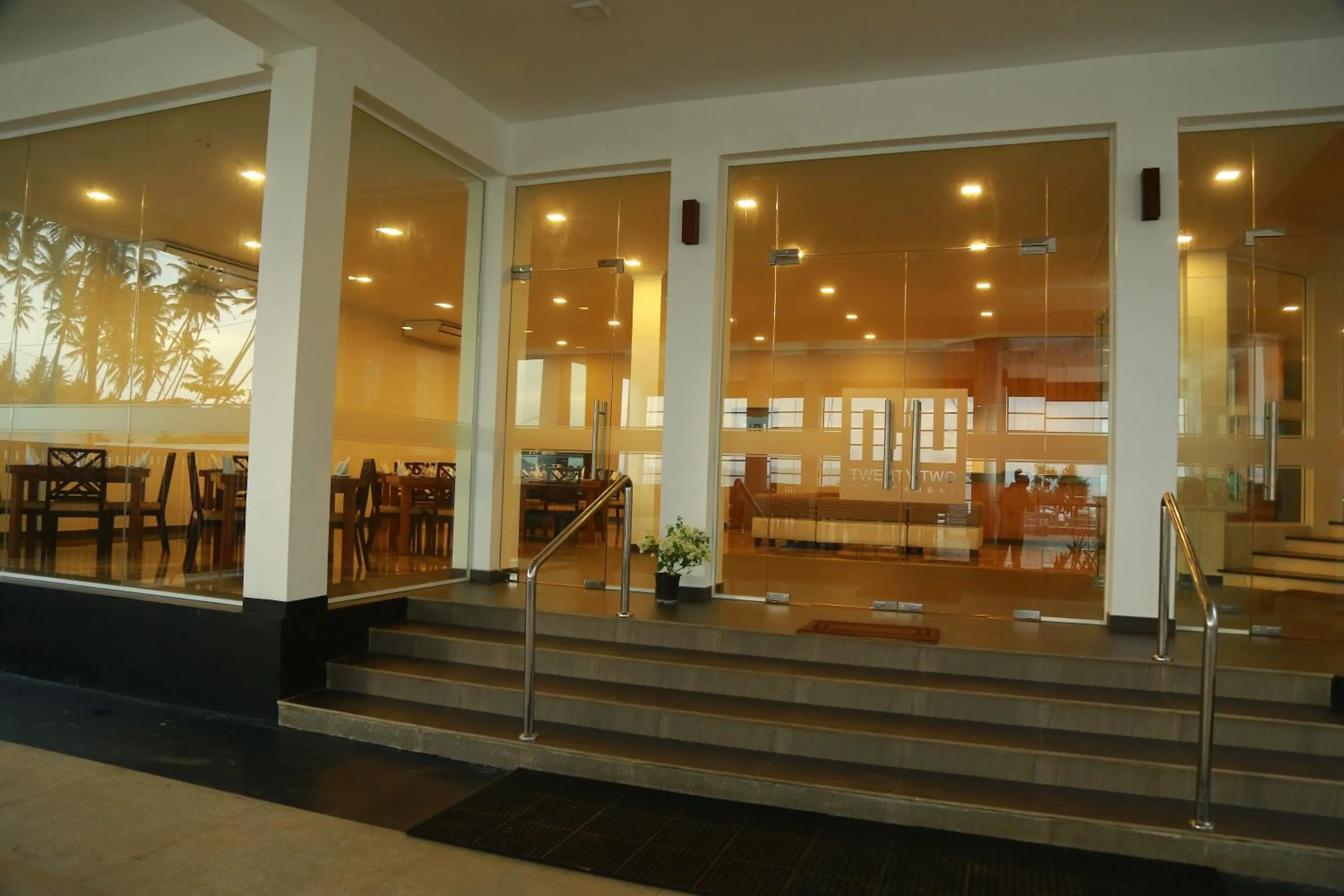 Facade/entrance in Twenty-Two Weligambay