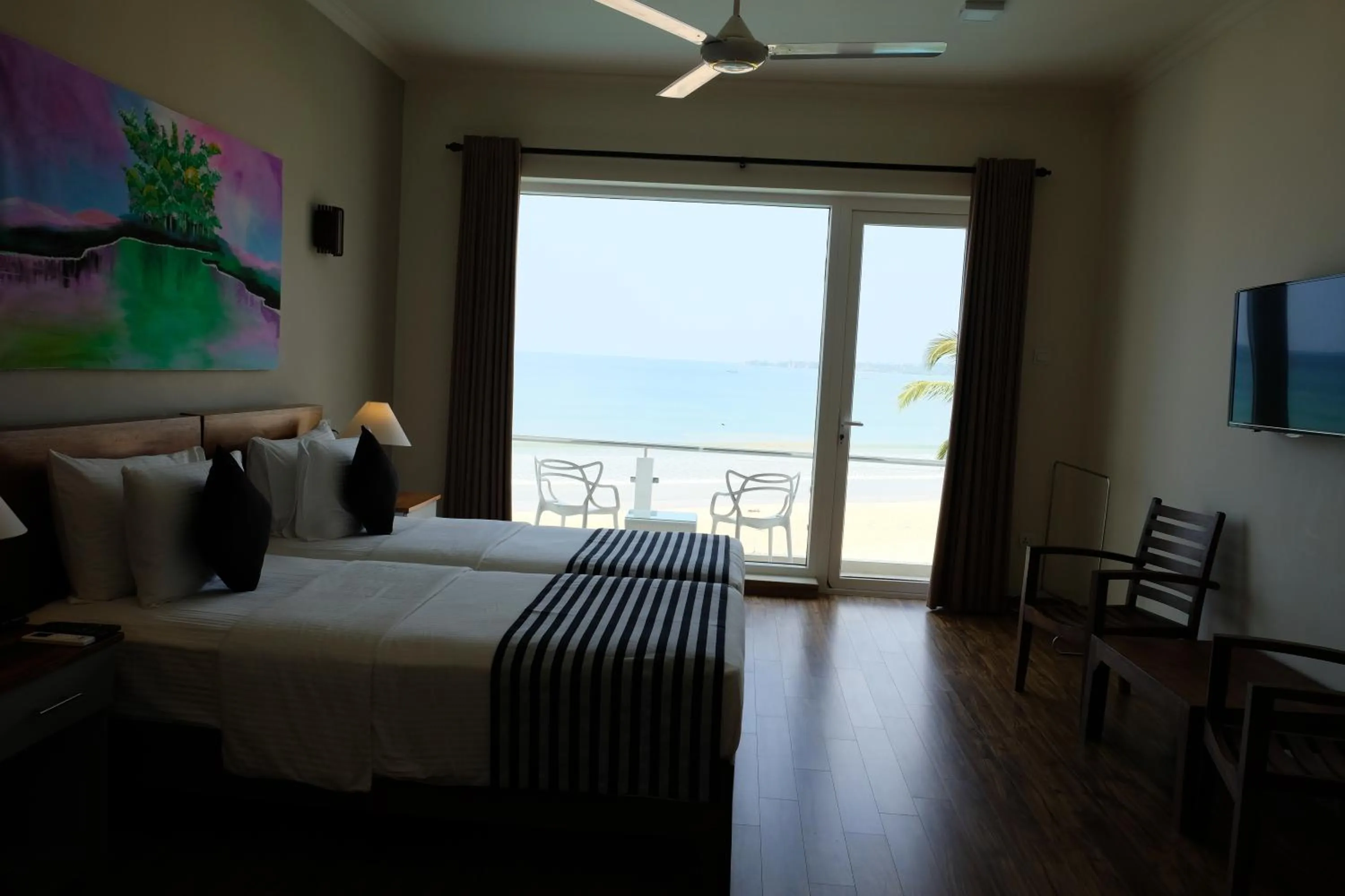 Photo of the whole room, Bed in Twenty-Two Weligambay