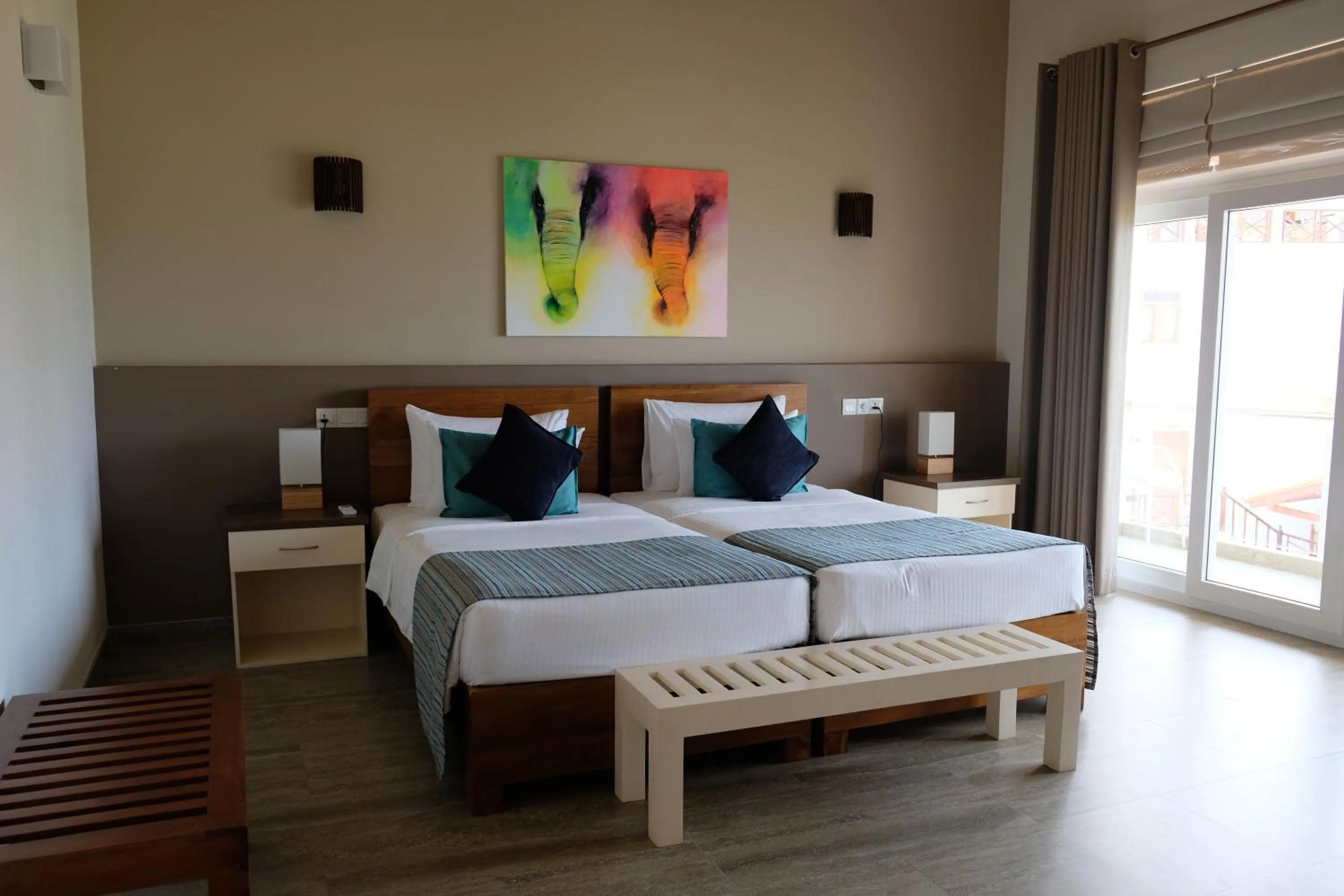 Photo of the whole room, Bed in Twenty-Two Weligambay