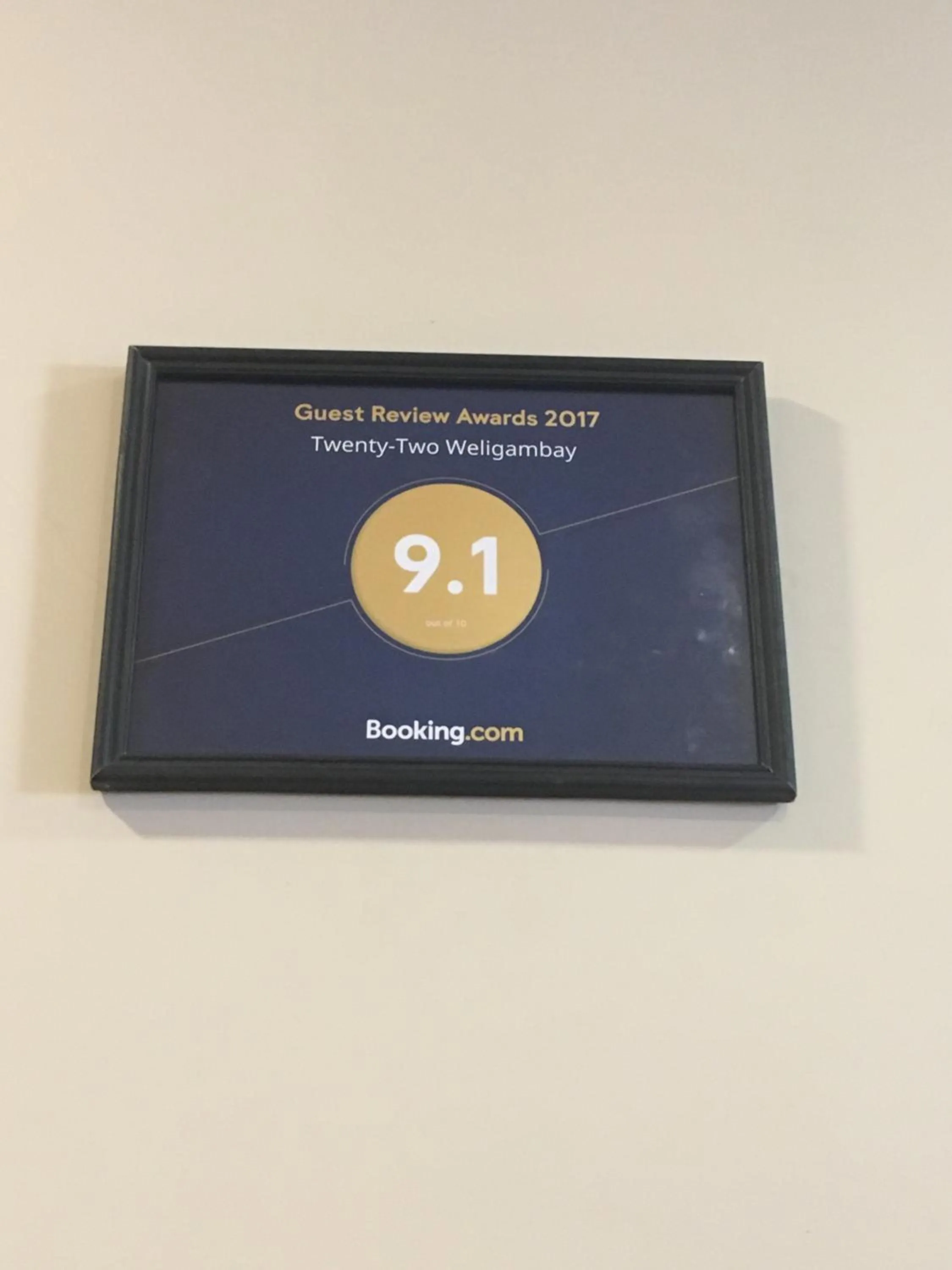 Certificate/Award in Twenty-Two Weligambay