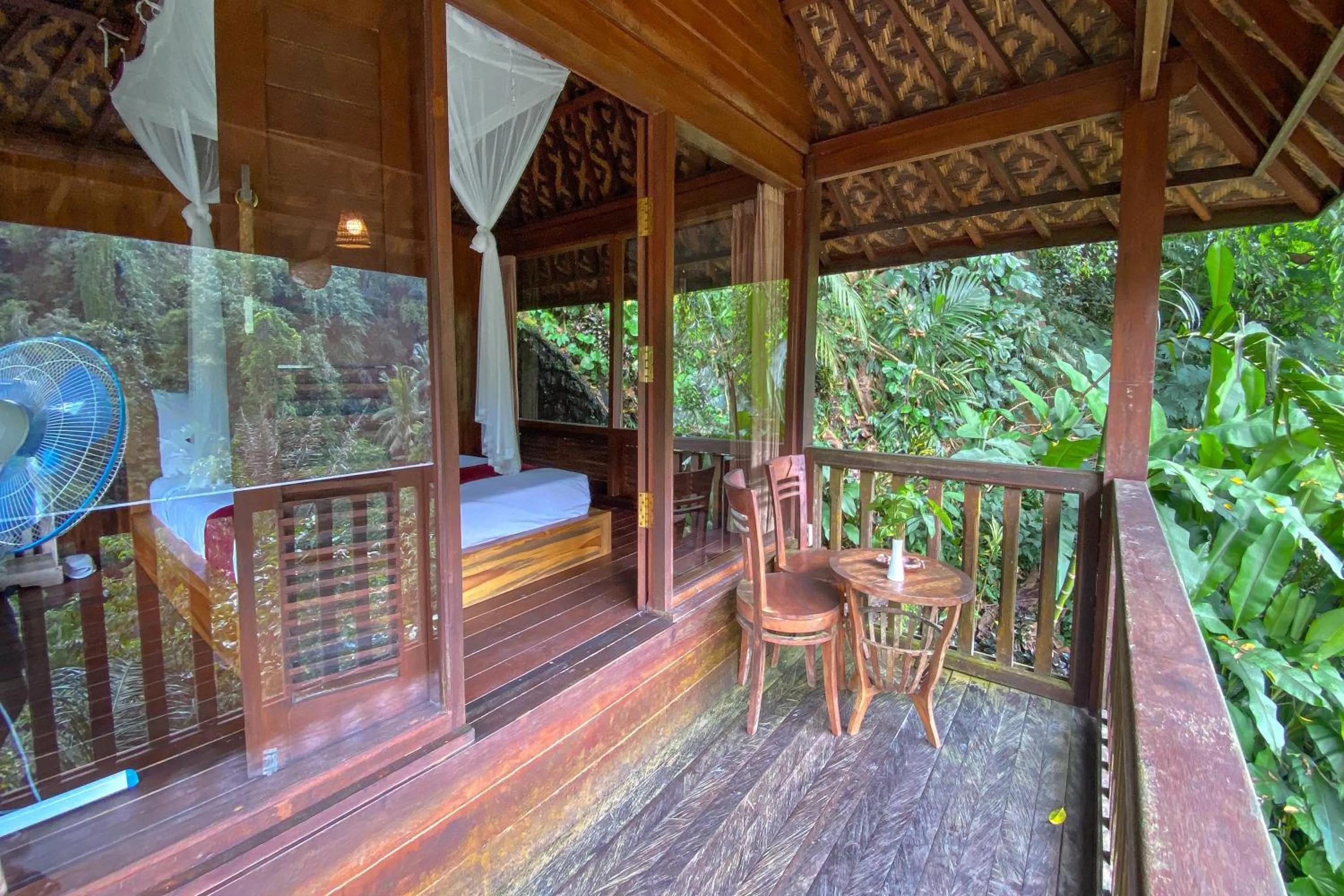 Balcony/Terrace in Bali Jungle Resort
