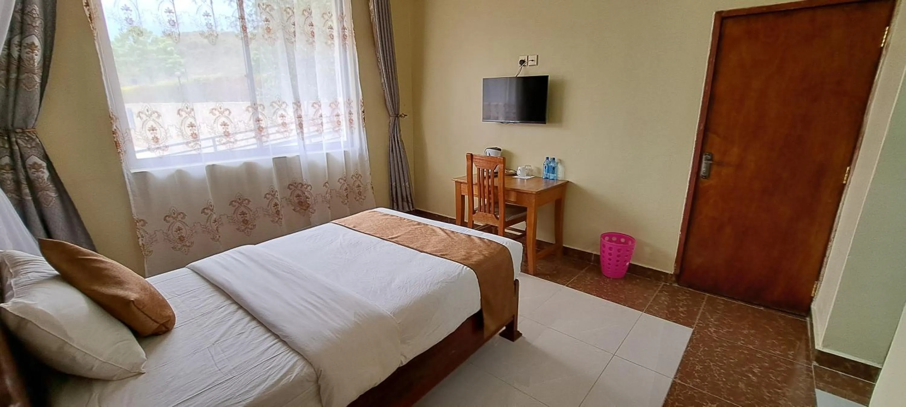 Bed in Epashikino Resort & Spa