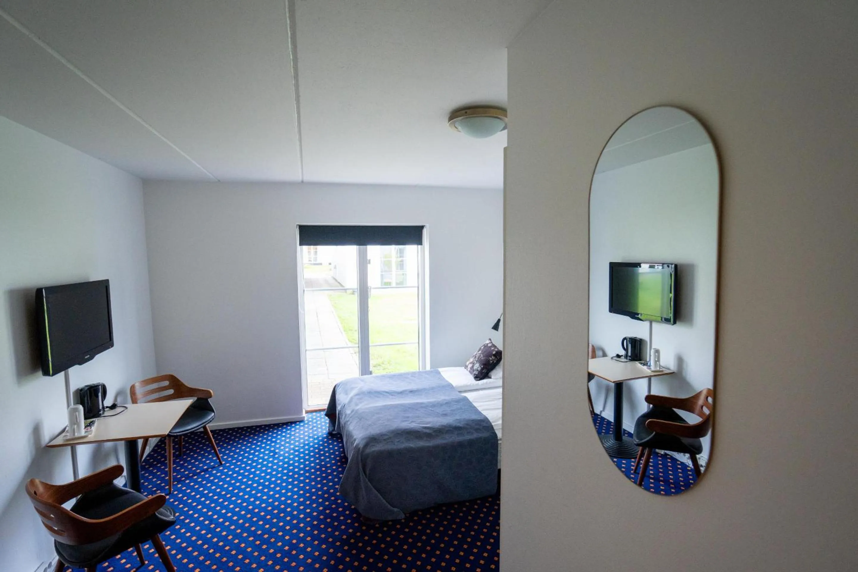 Bed in Hotel Aarslev Kro