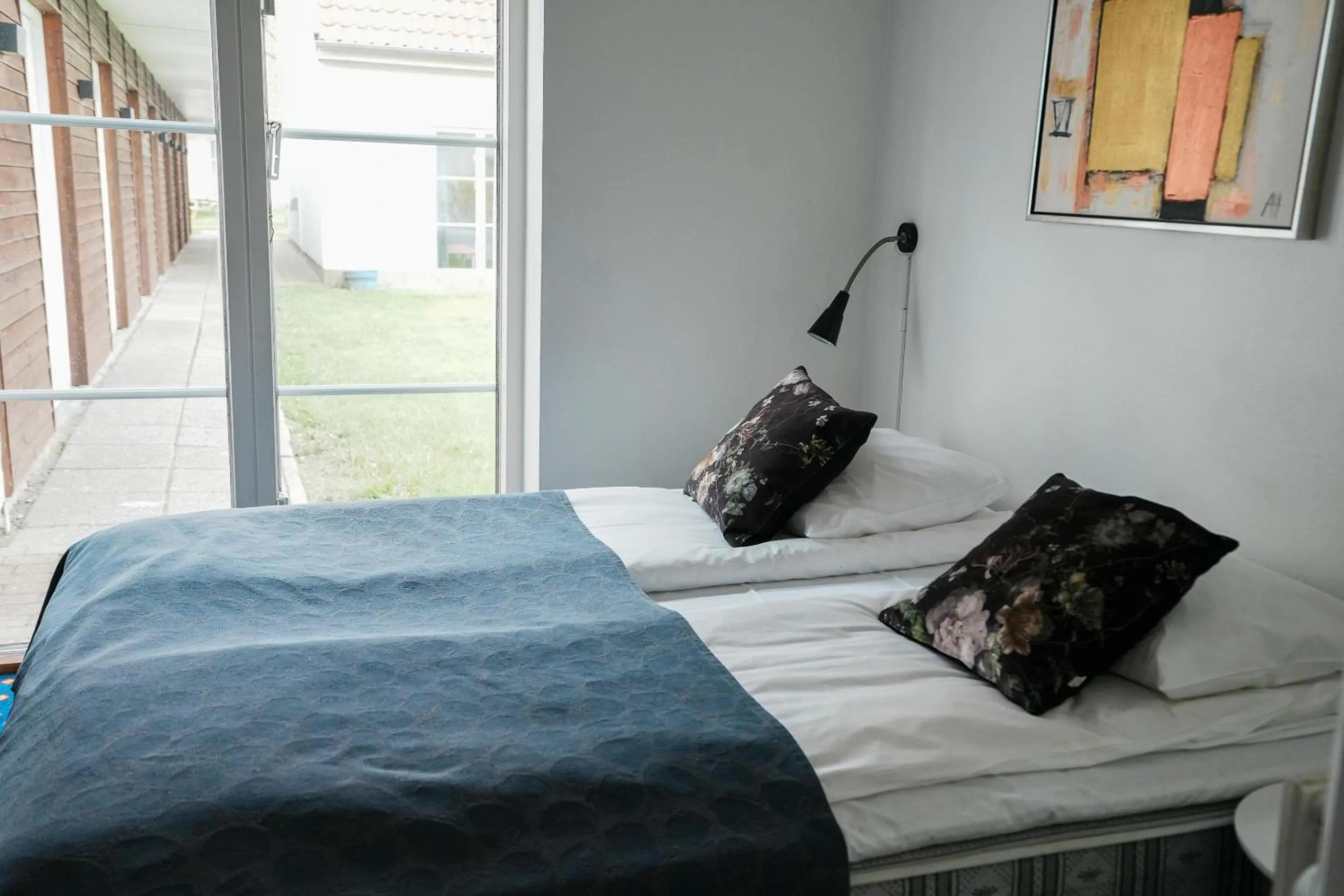 Bed in Hotel Aarslev Kro