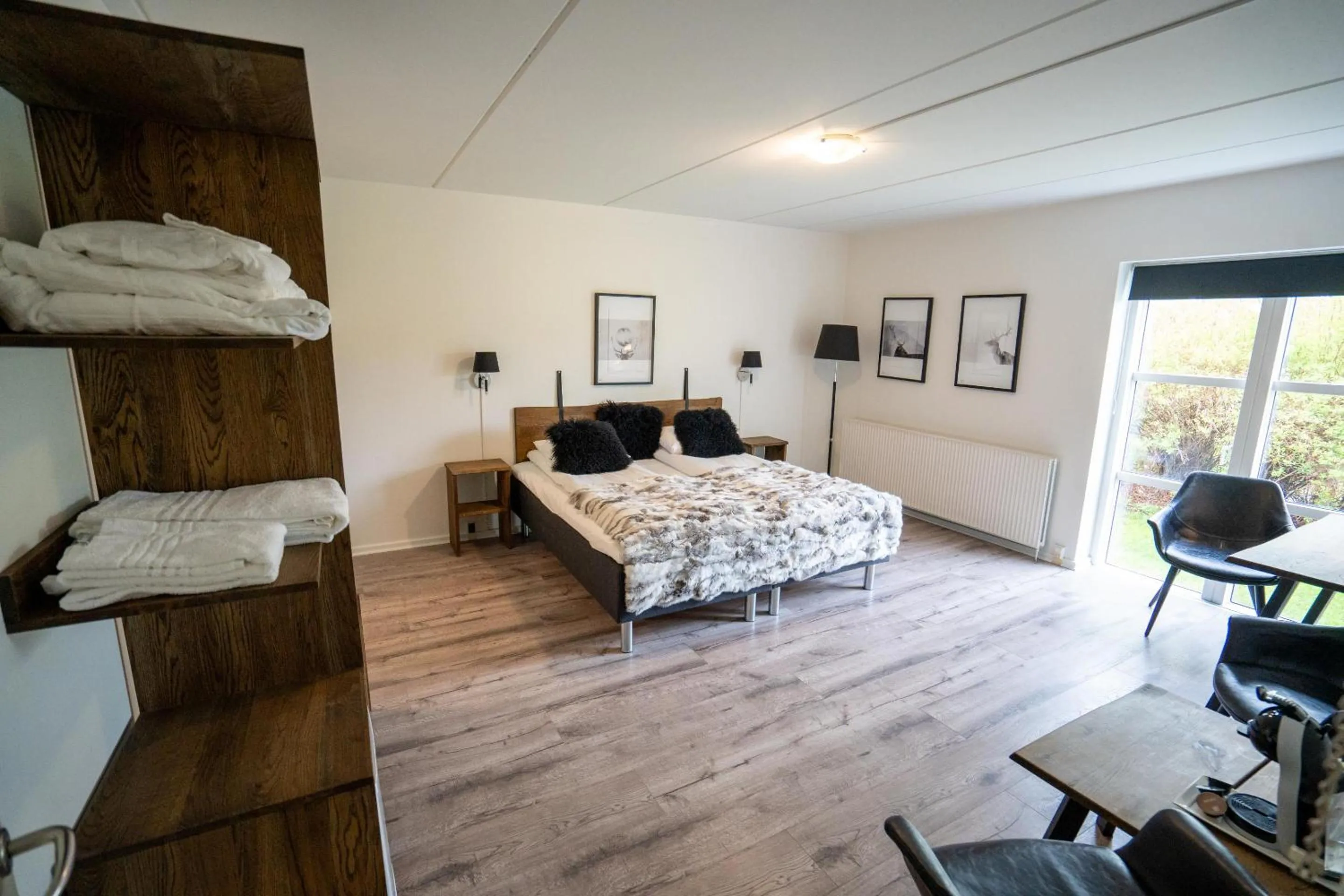 Bed in Hotel Aarslev Kro