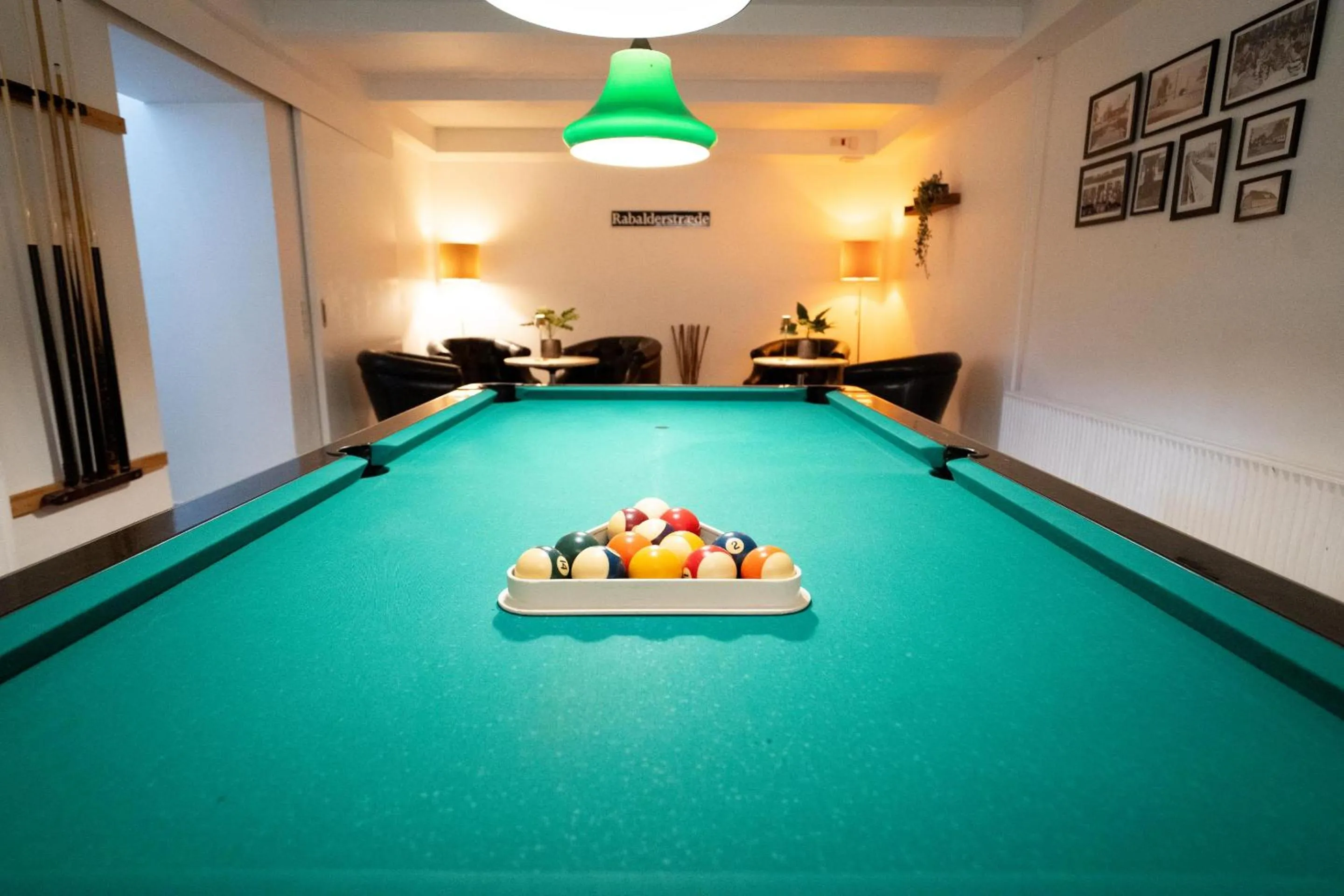 Game Room in Hotel Aarslev Kro