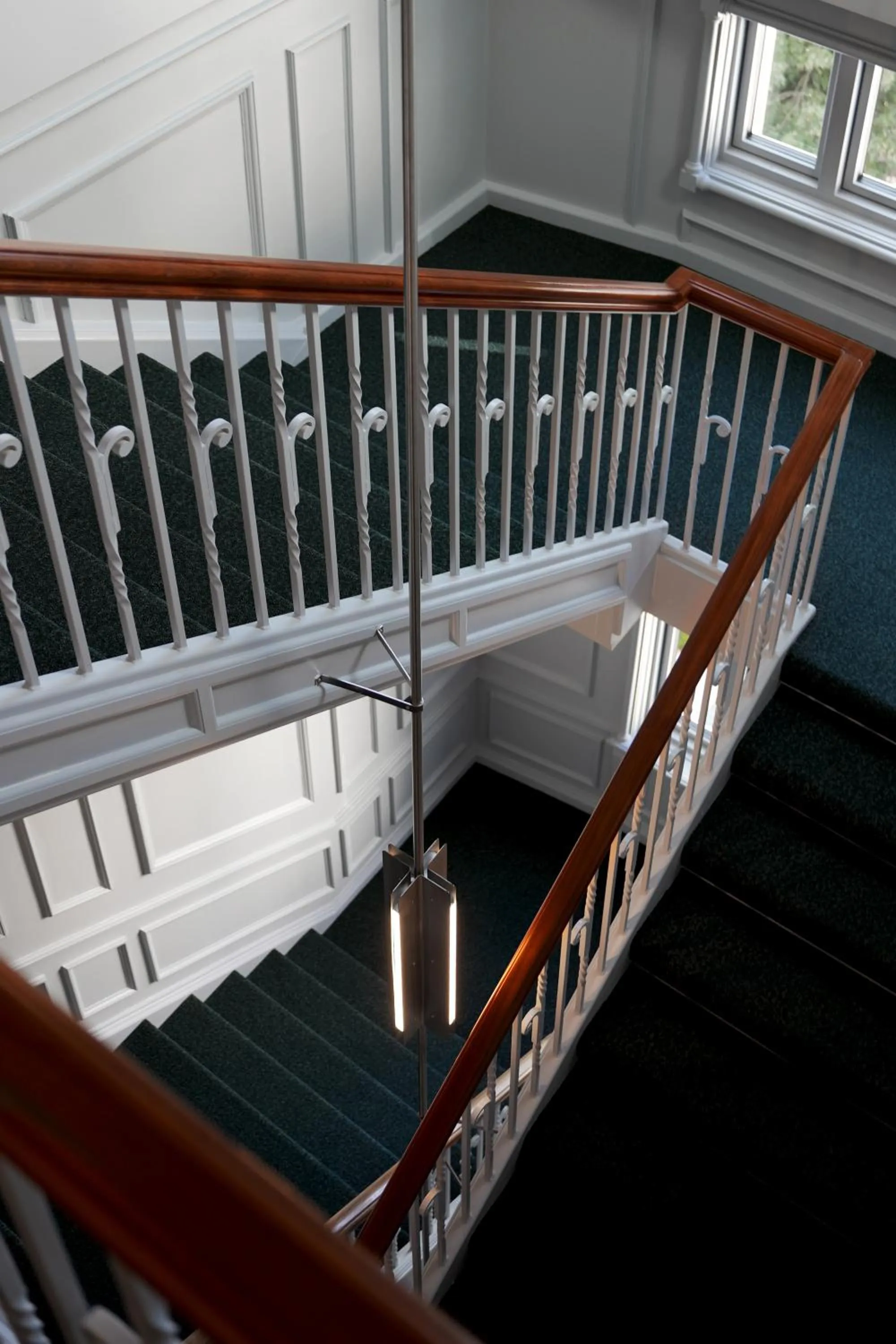 Floor plan, Bed in Hotel Hans