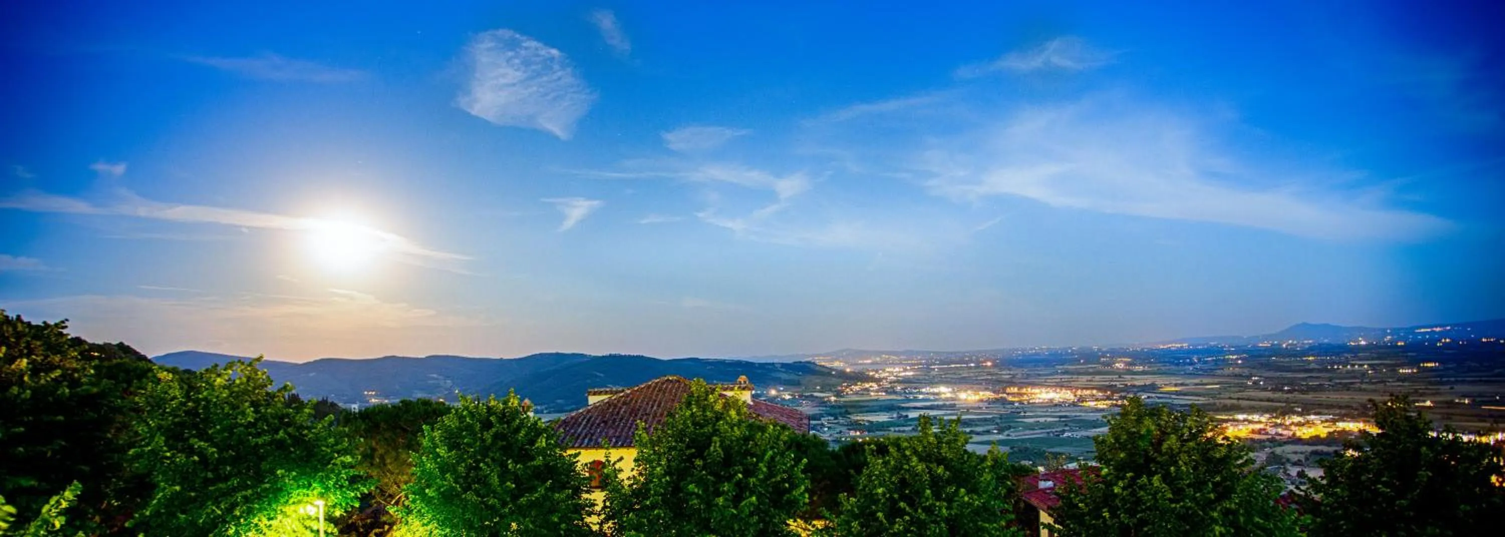 Natural landscape in Hotel Villa Marsili